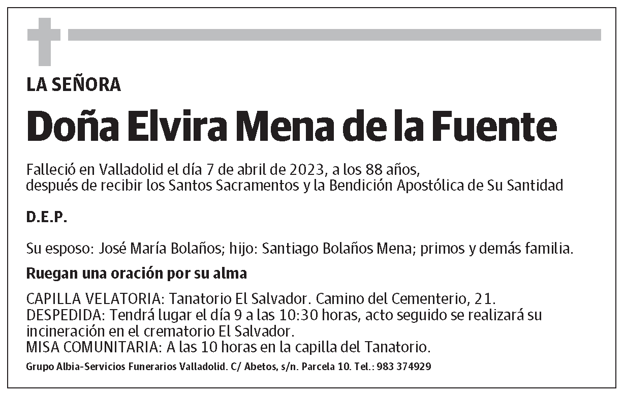 Elvira Mena de la Fuente