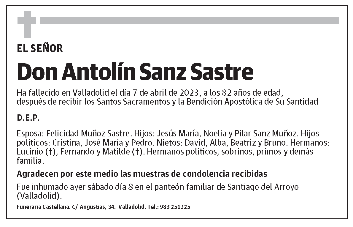 Antolín Sanz Sastre