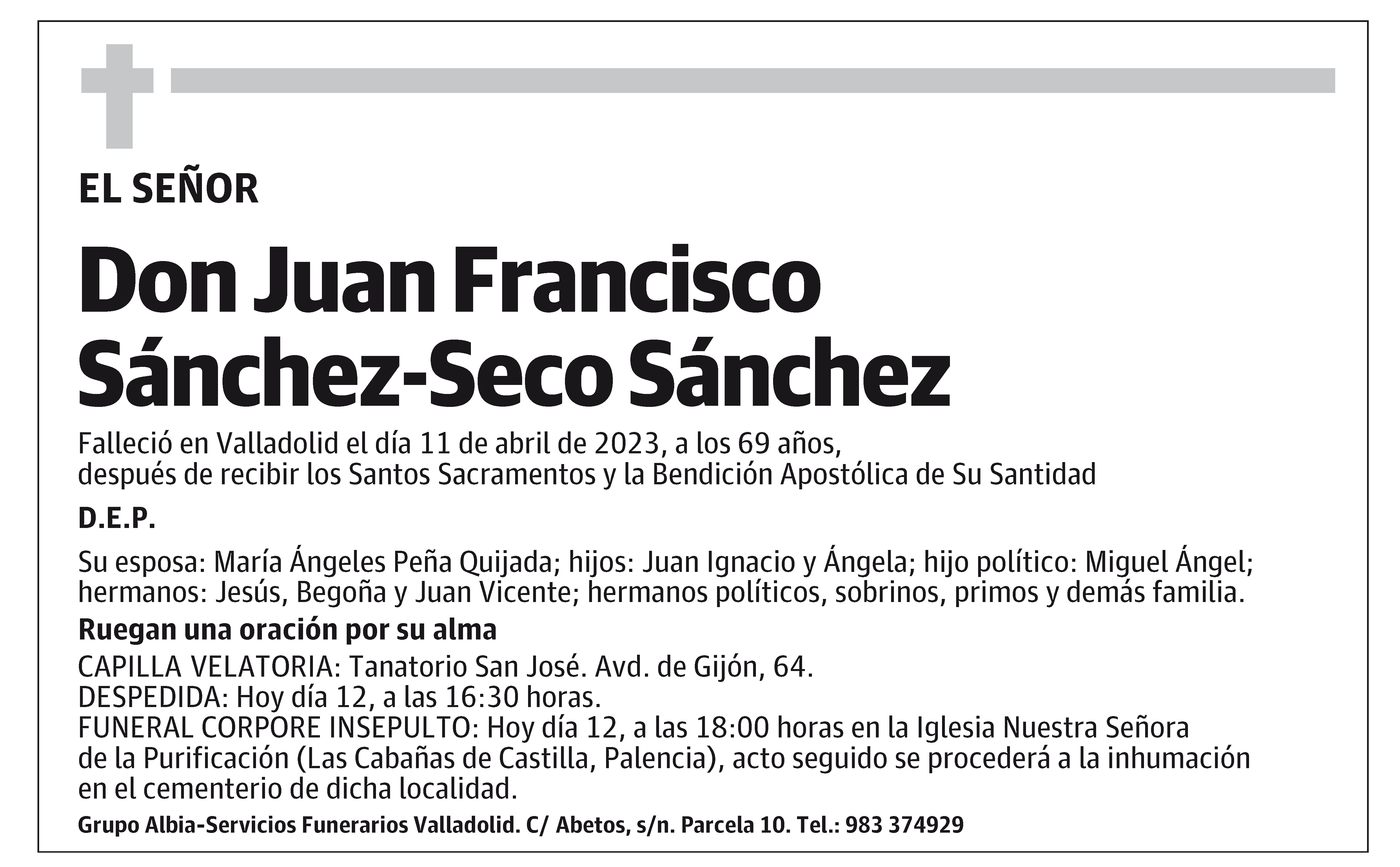 Juan Francisco Sánchez-Seco Sánchez