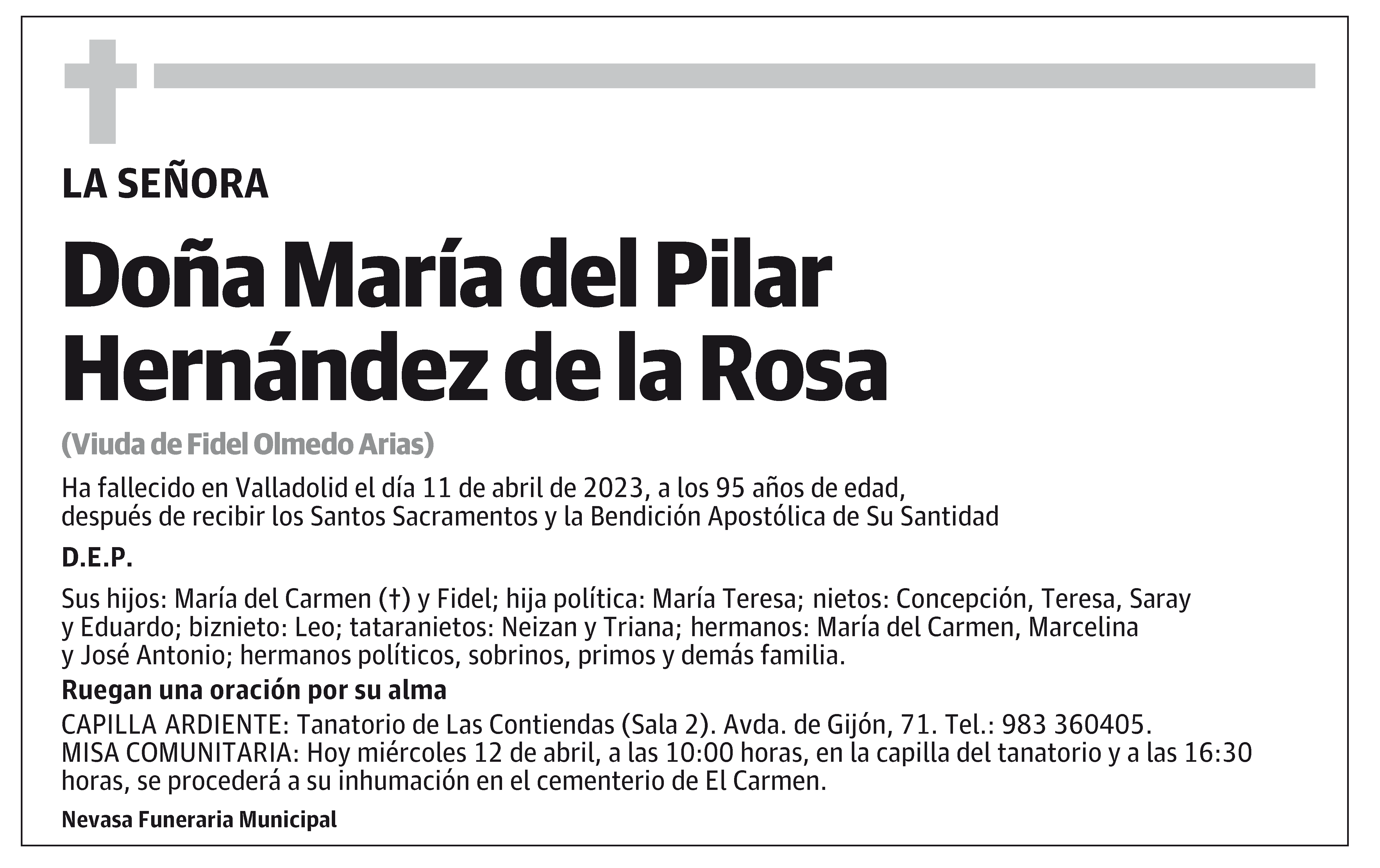 María del Pilar Hernández de la Rosa