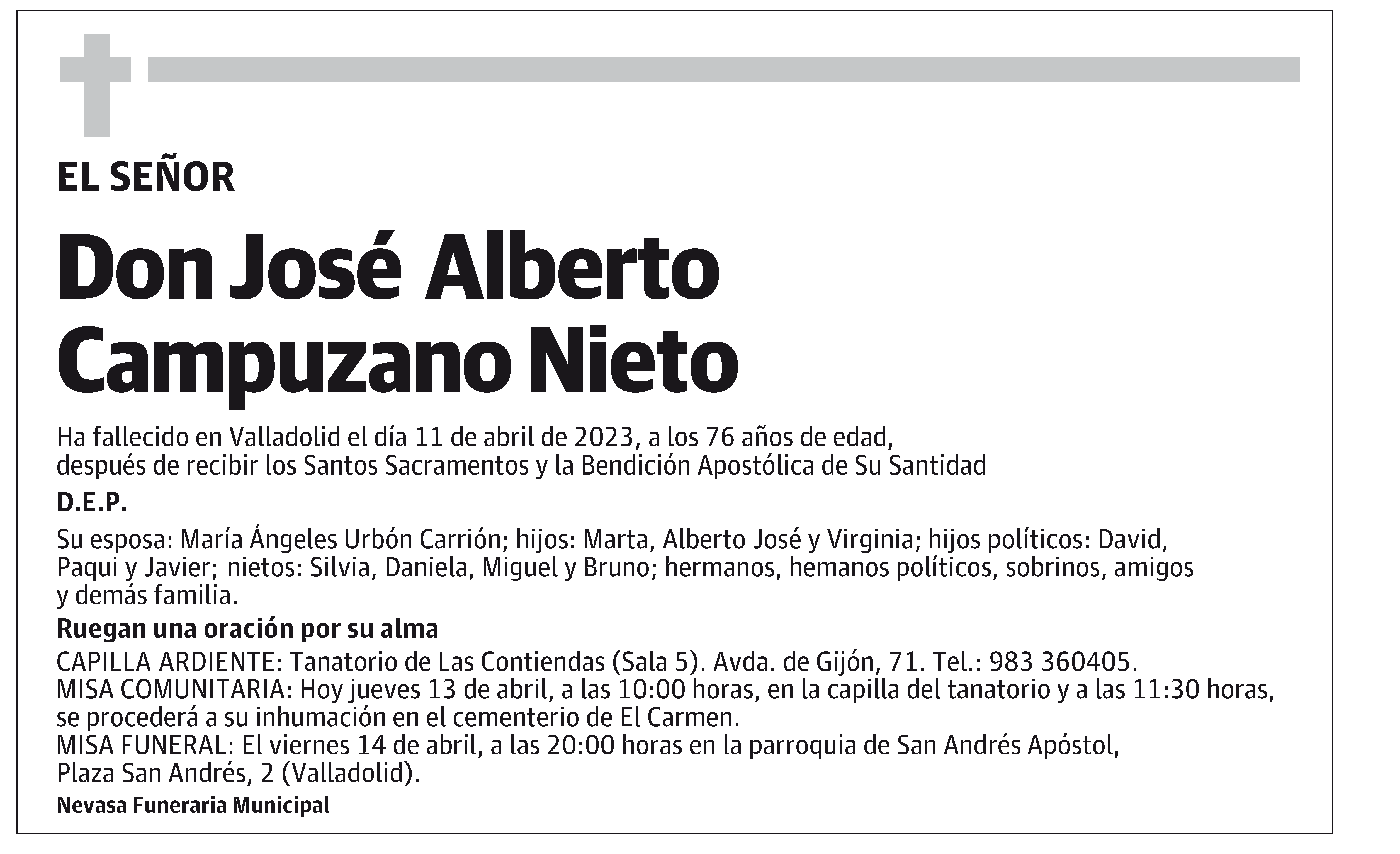 José Alberto Campuzano Nieto