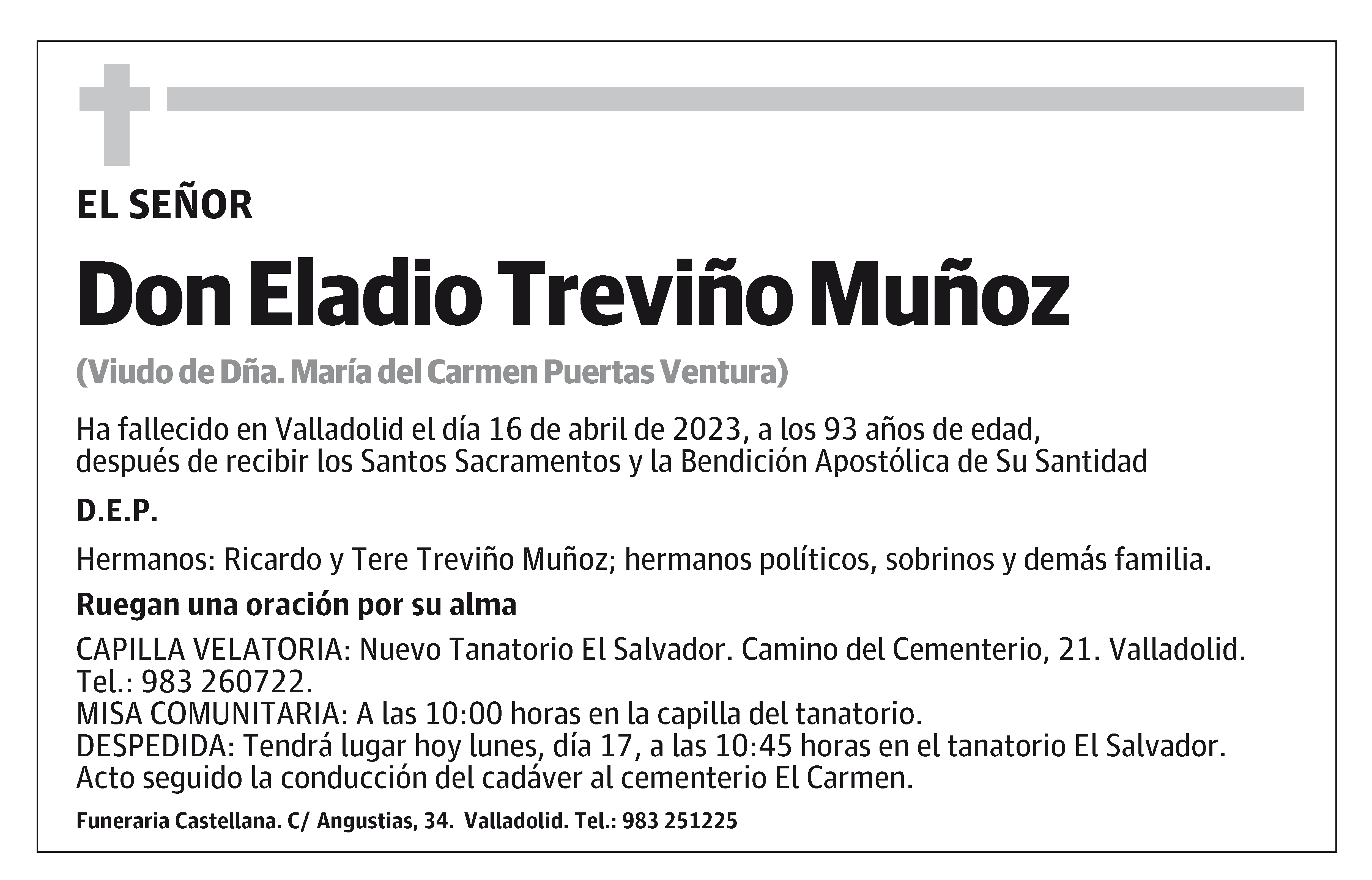 Eladio Treviño Muñoz