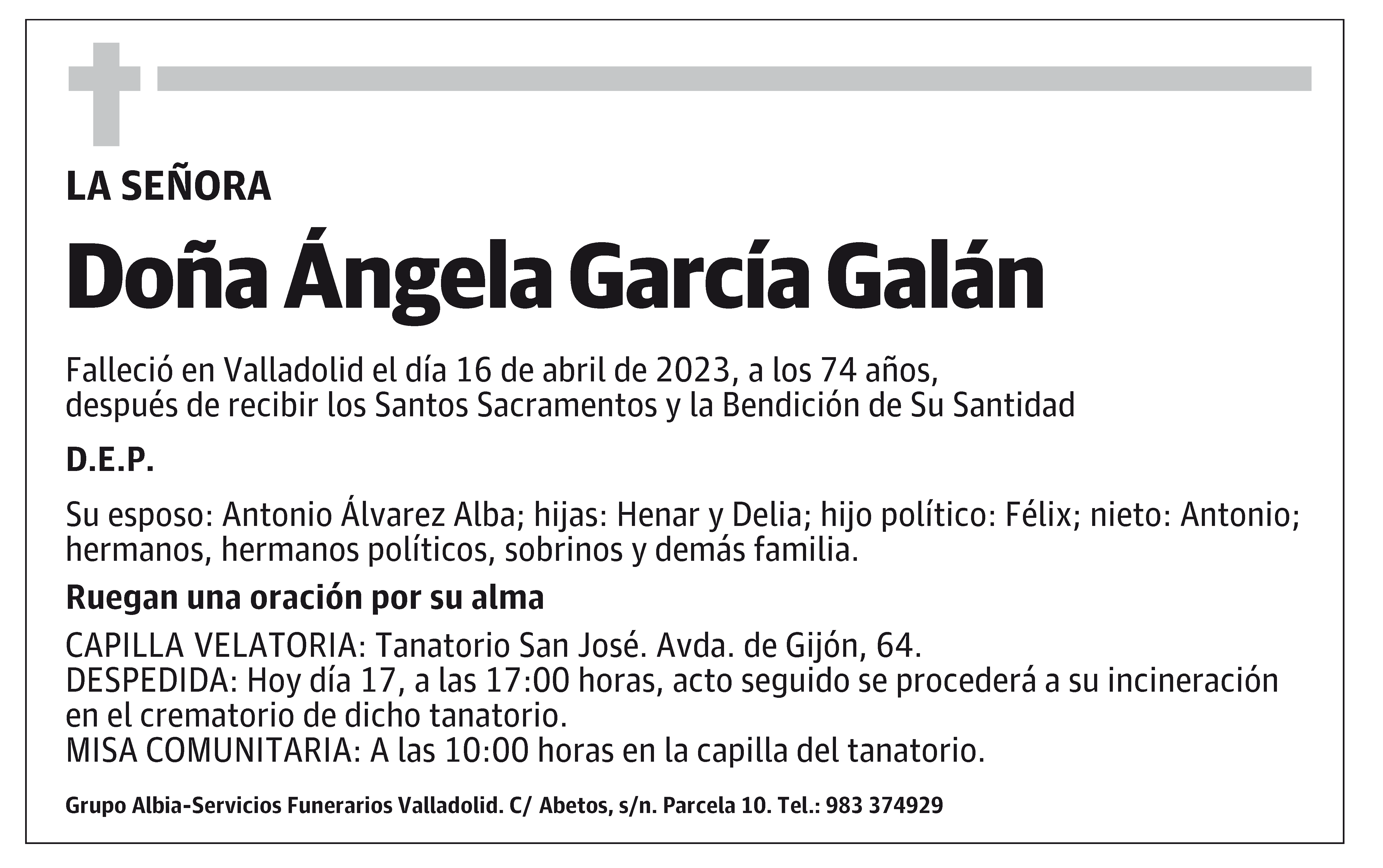 Ángela García Galán