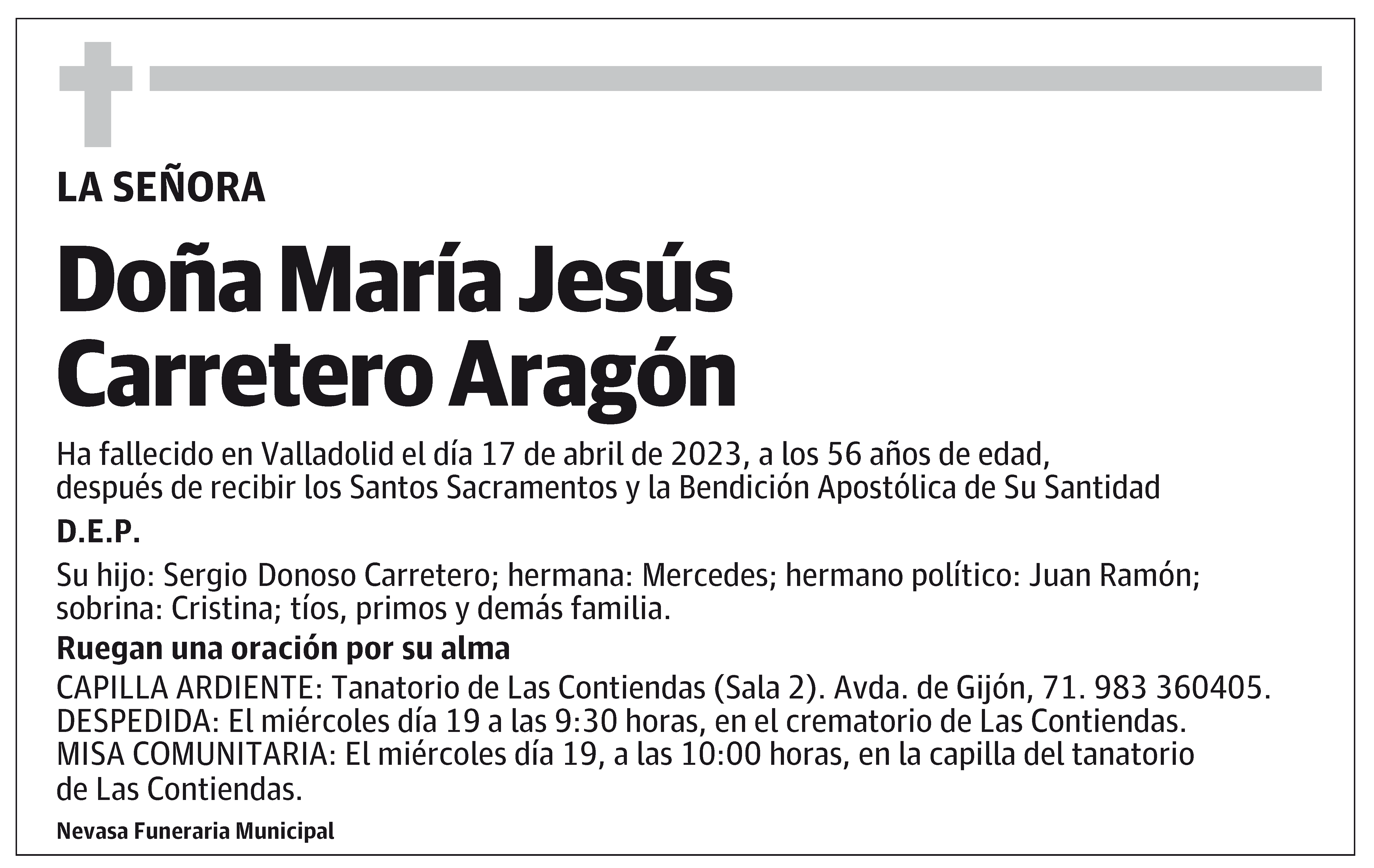 María Jesús Carretero Aragón