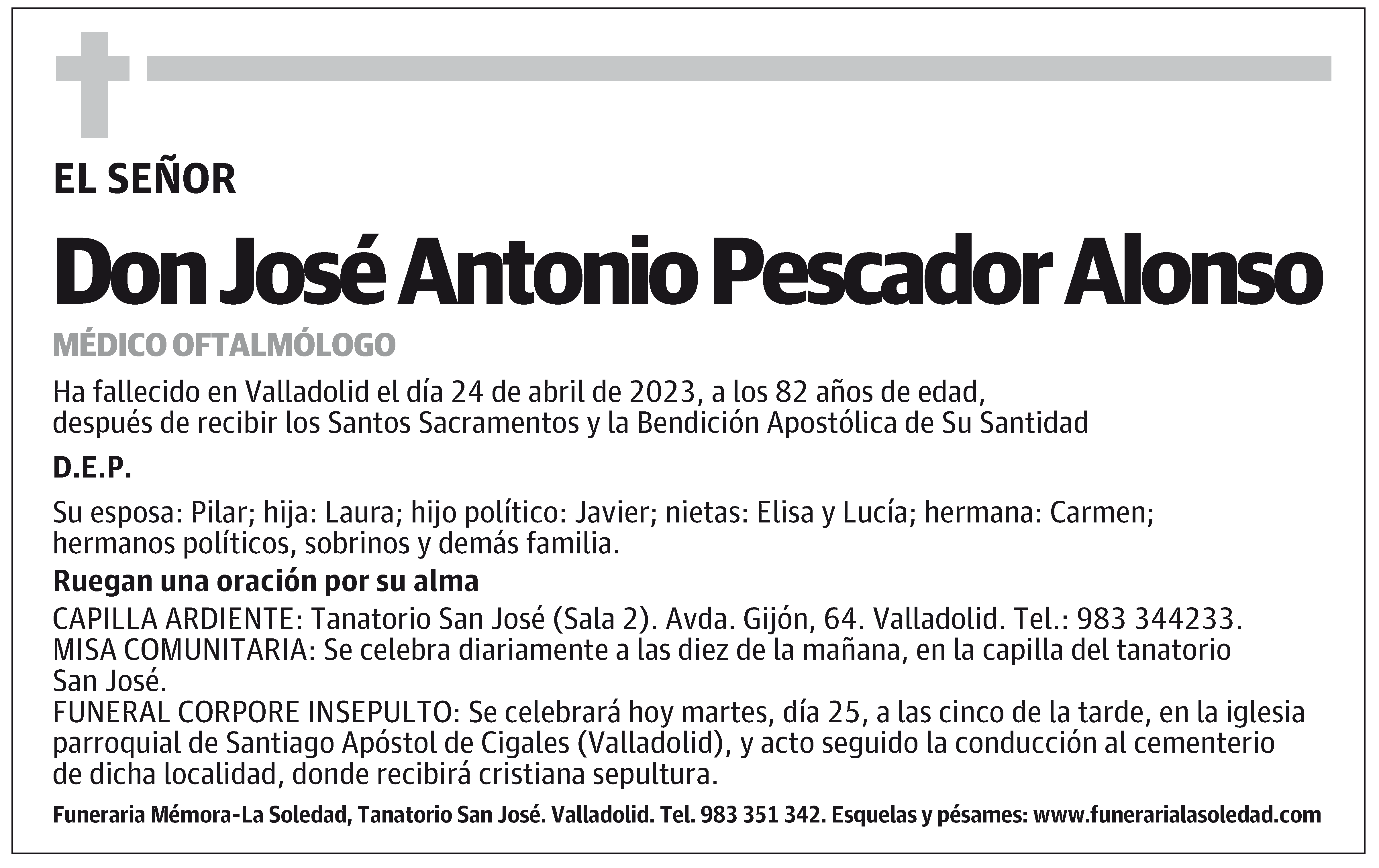 José Antonio Pescador Alonso