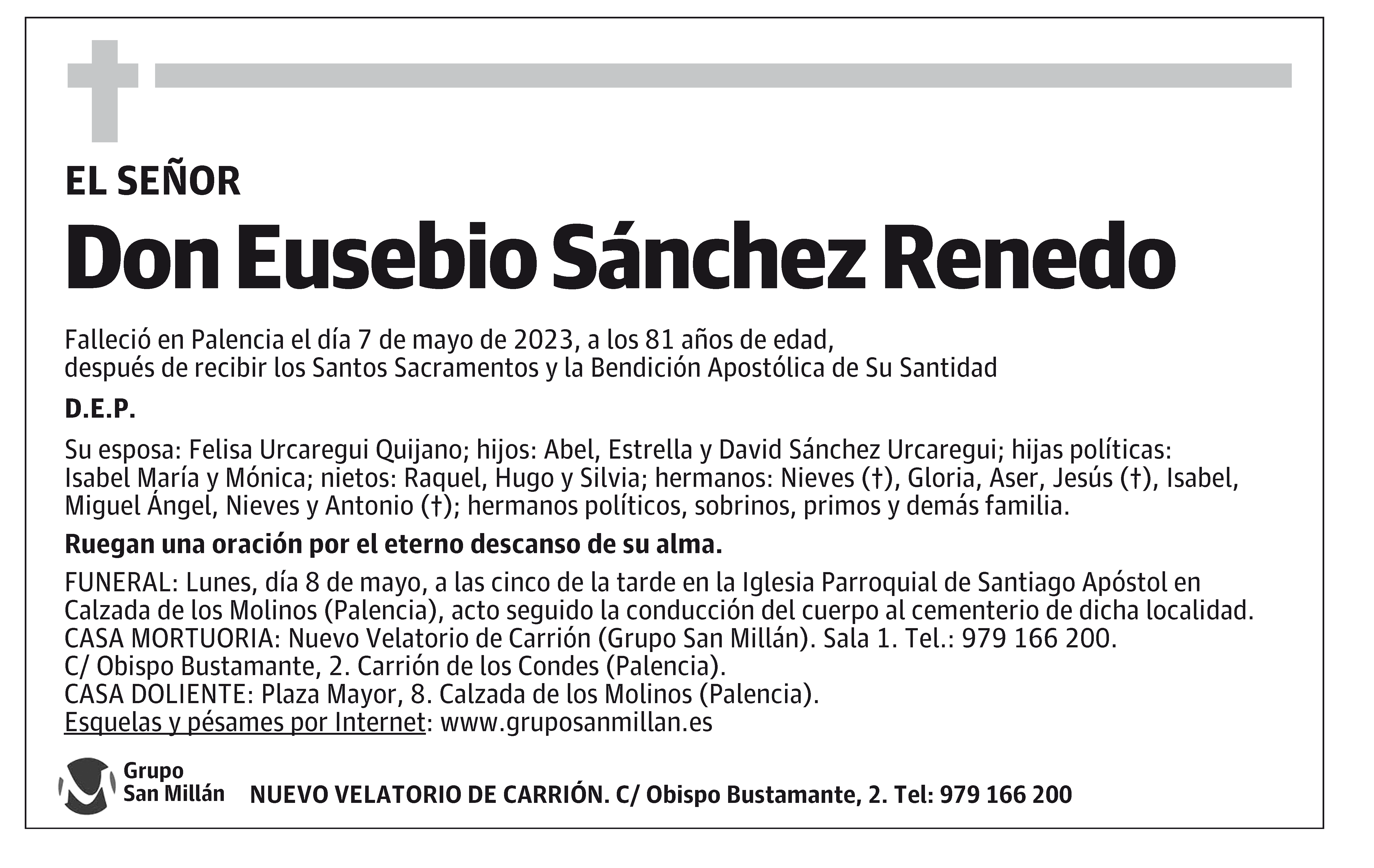 Eusebio Sánchez Renedo
