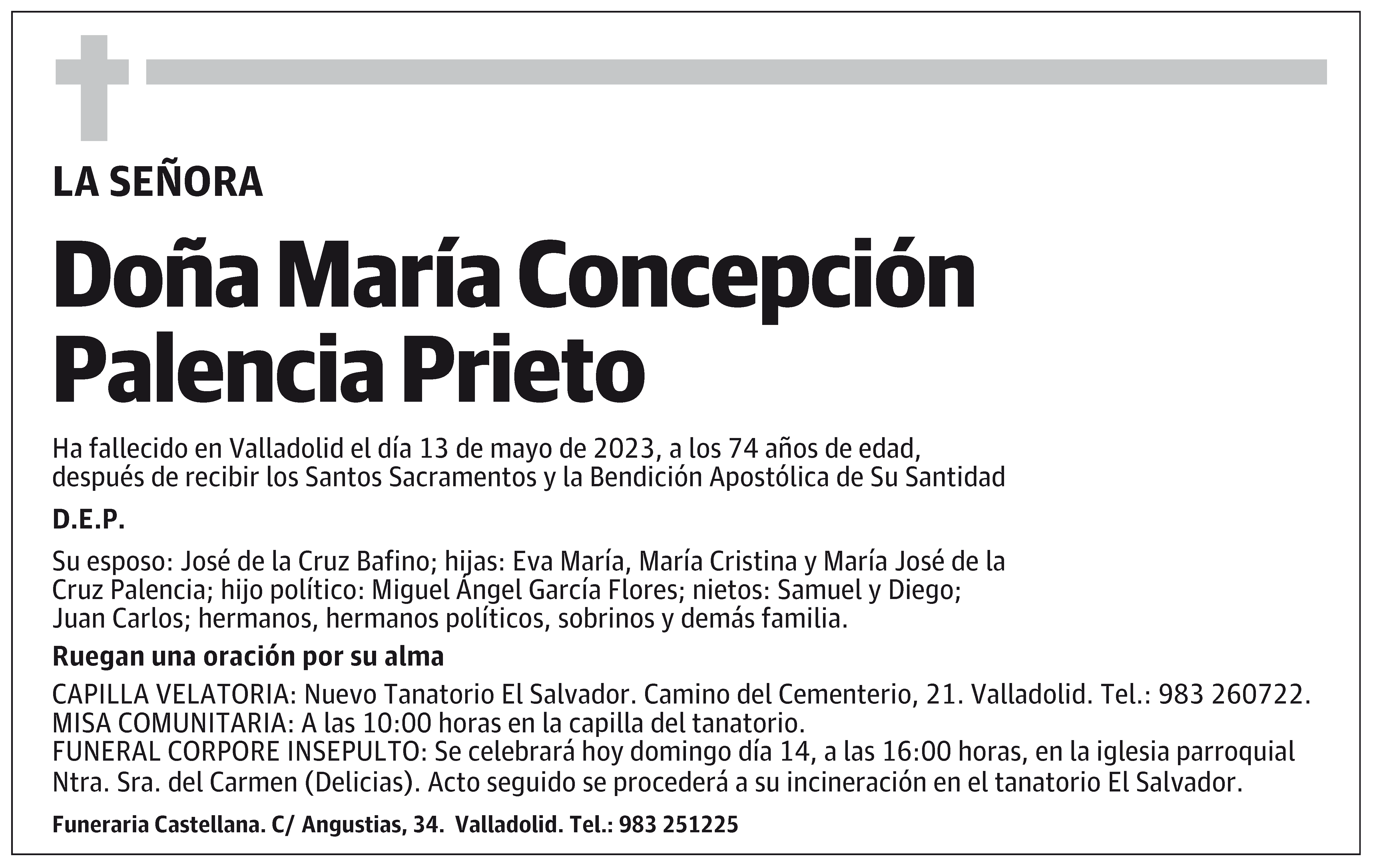 María Concepción Palencia Prieto