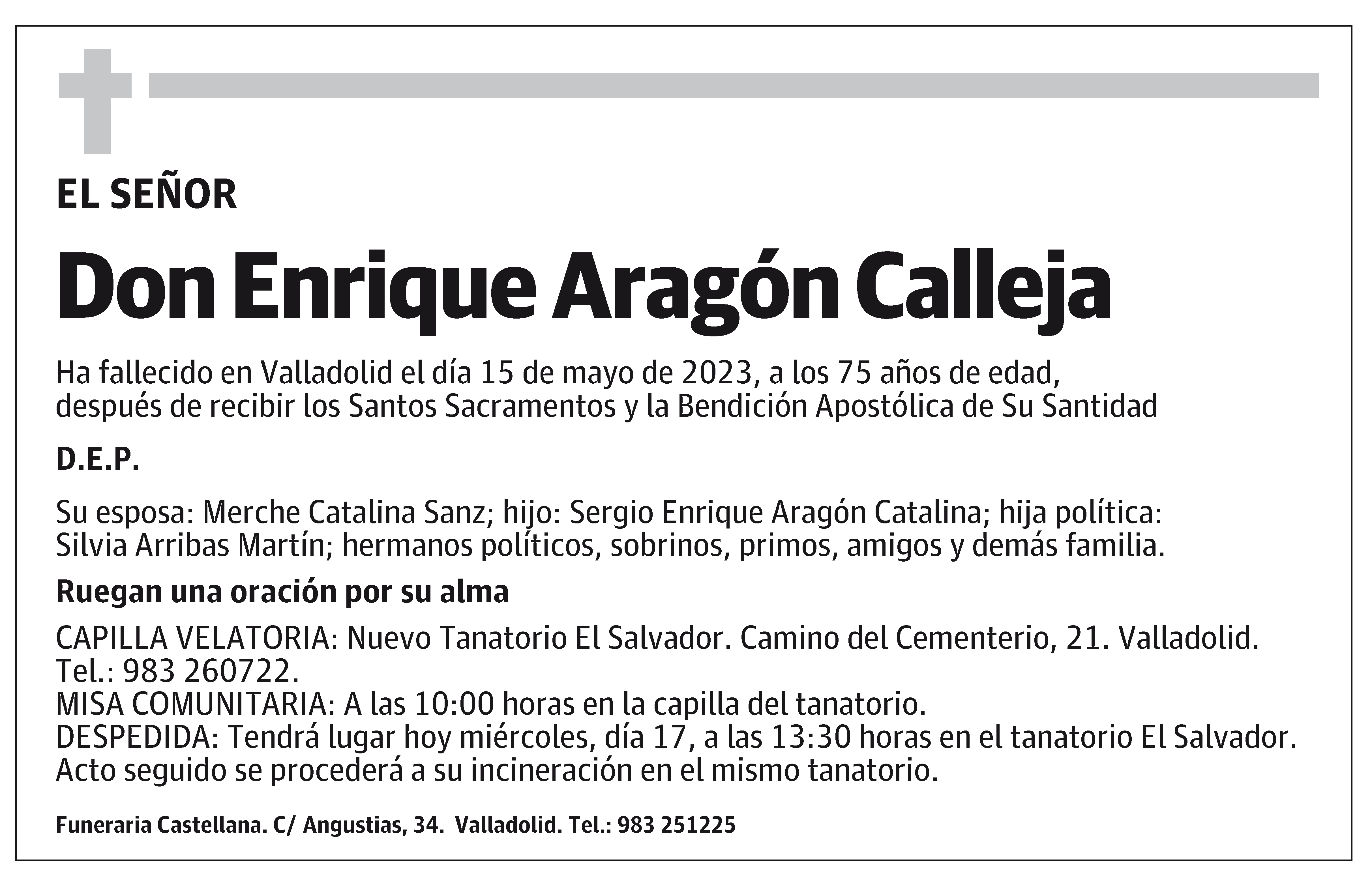 Enrique Aragón Calleja