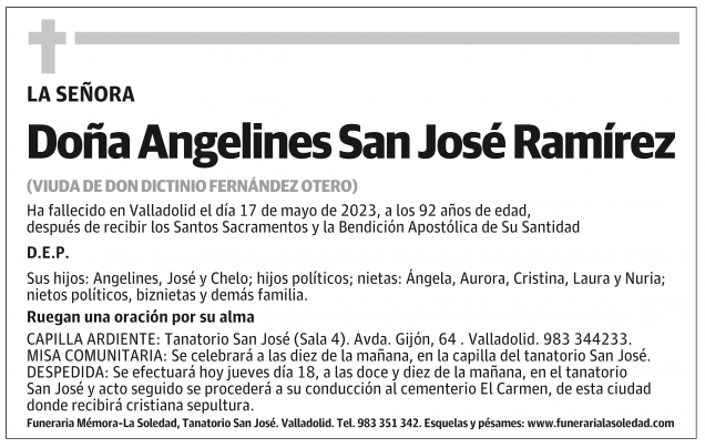 Angelines San José Ramírez