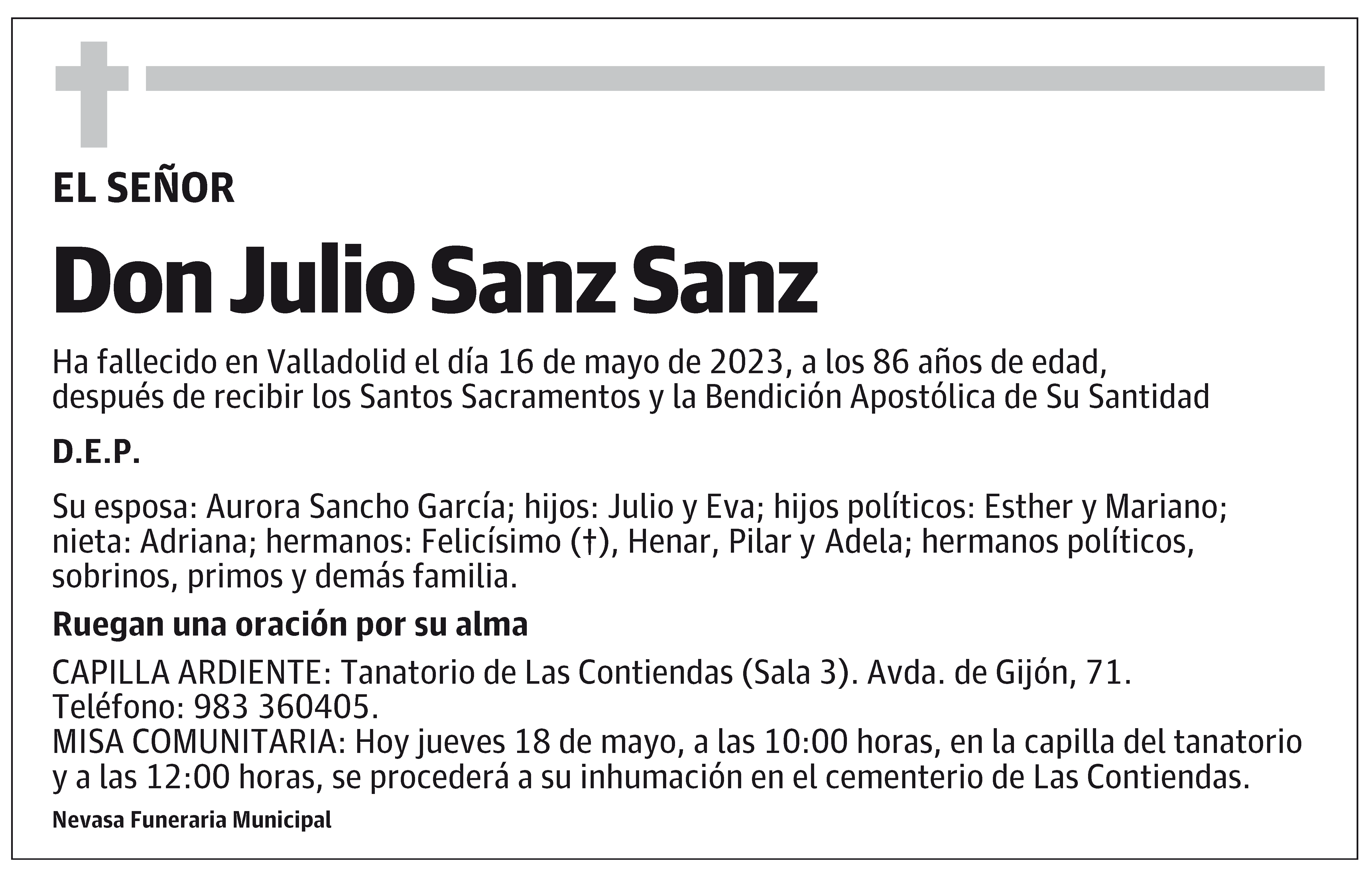 Julio Sanz Sanz