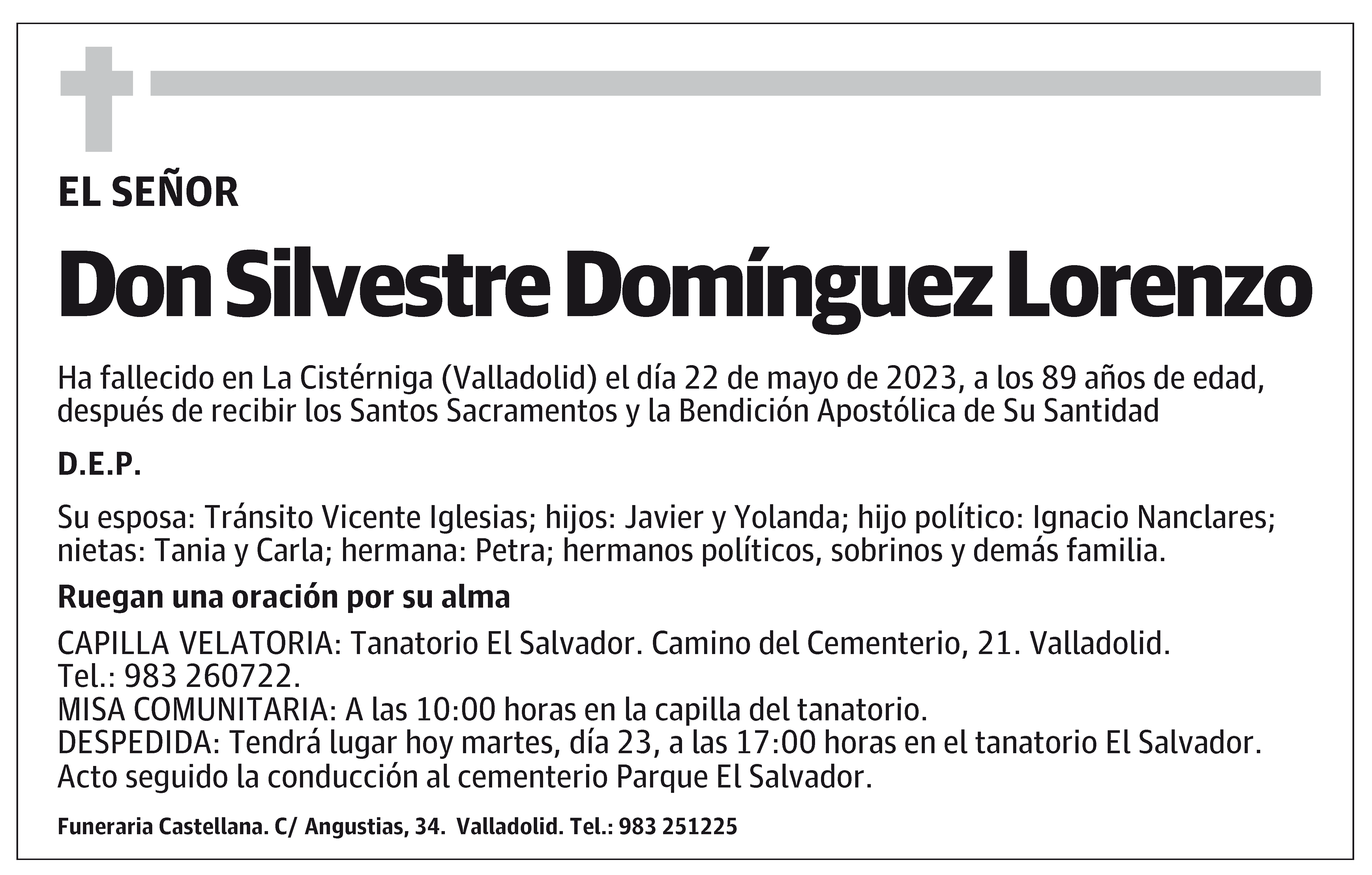 Silvestre Domínguez Lorenzo