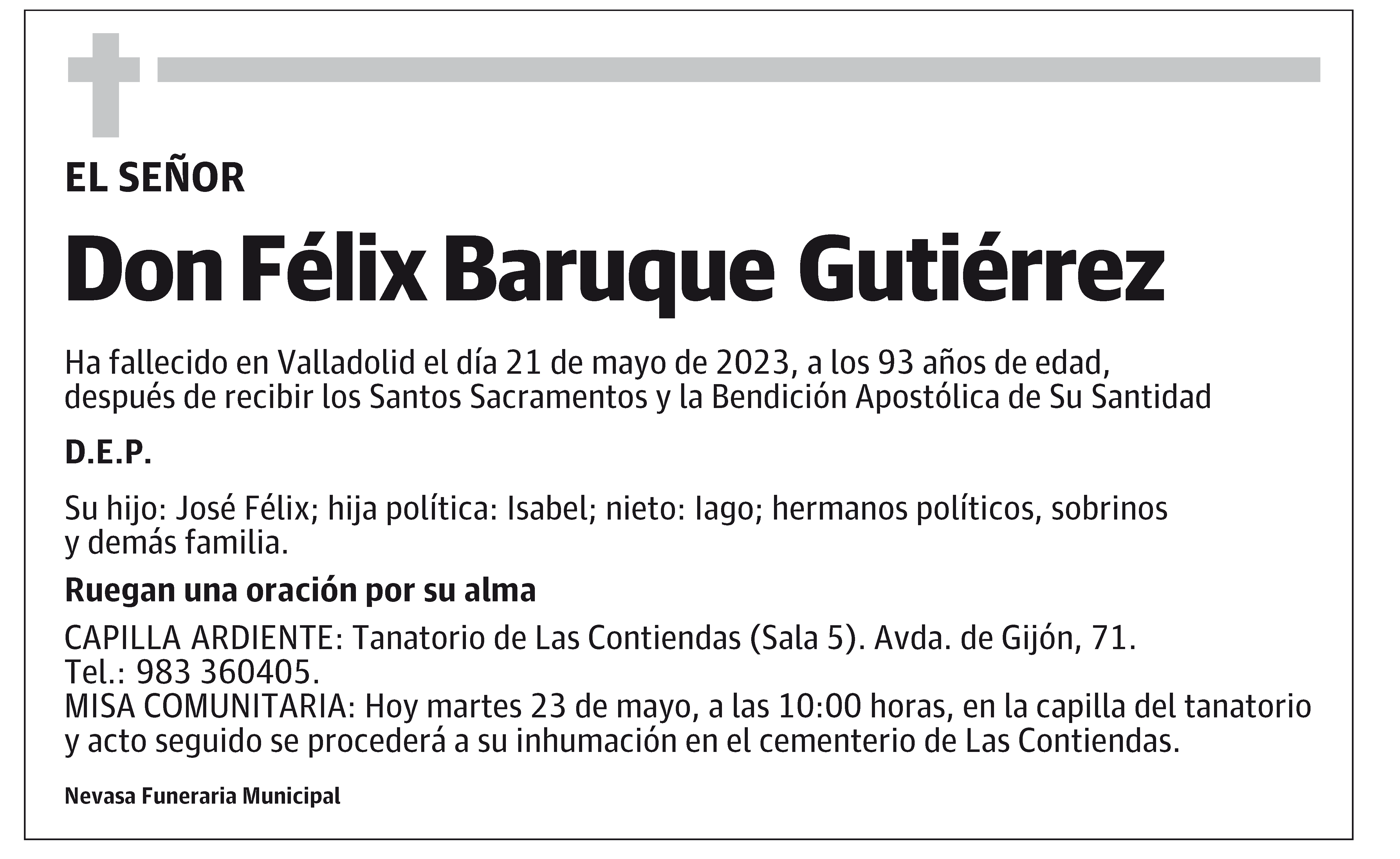 Félix Baruque Gutiérrez