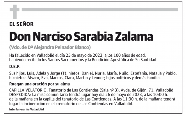 Narciso Sarabia Zalama