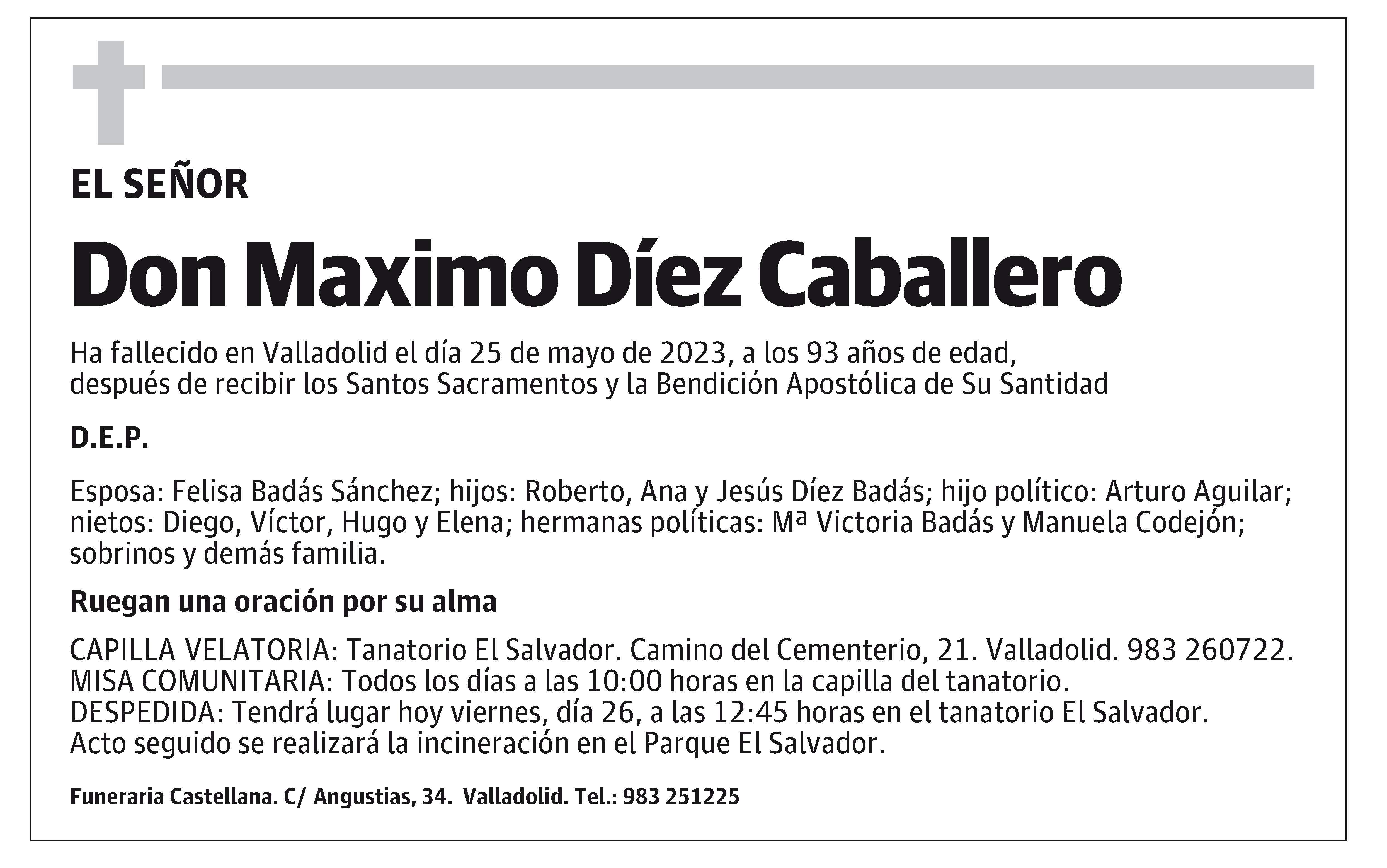 Maximo Díez Caballero