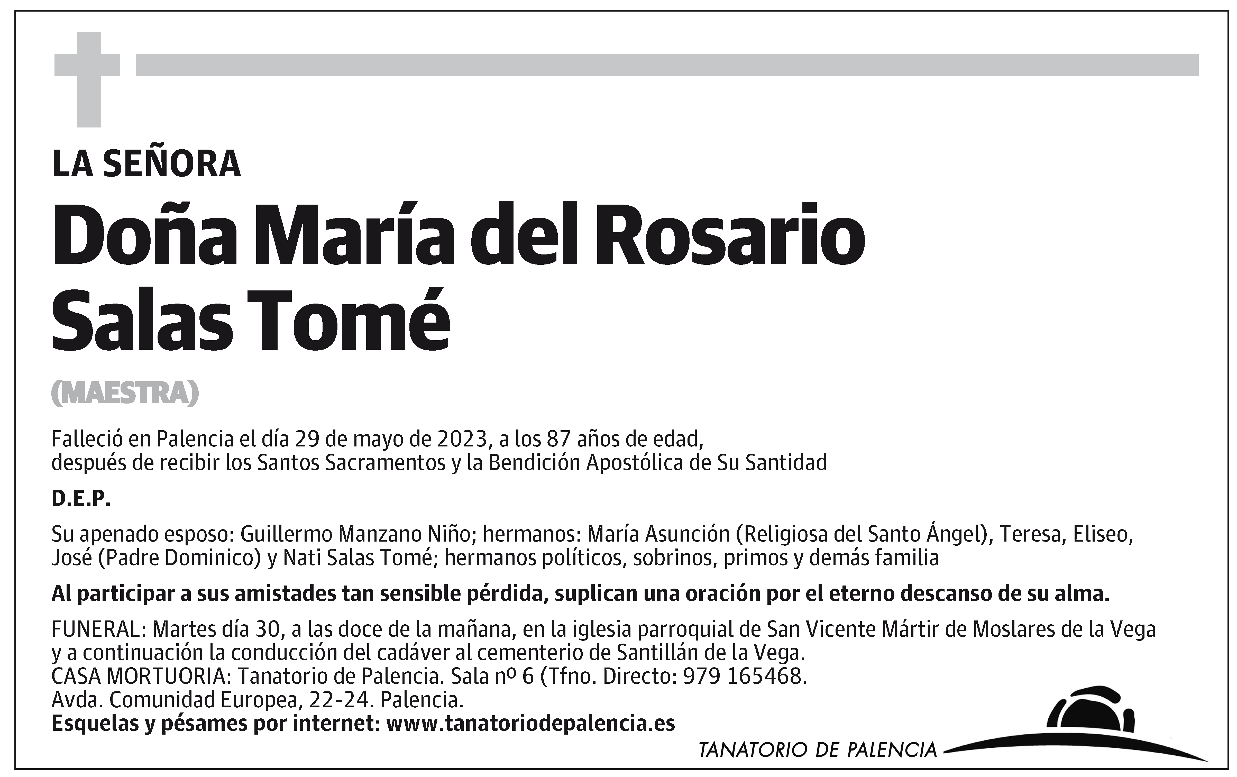 María del Rosario Salas Tomé