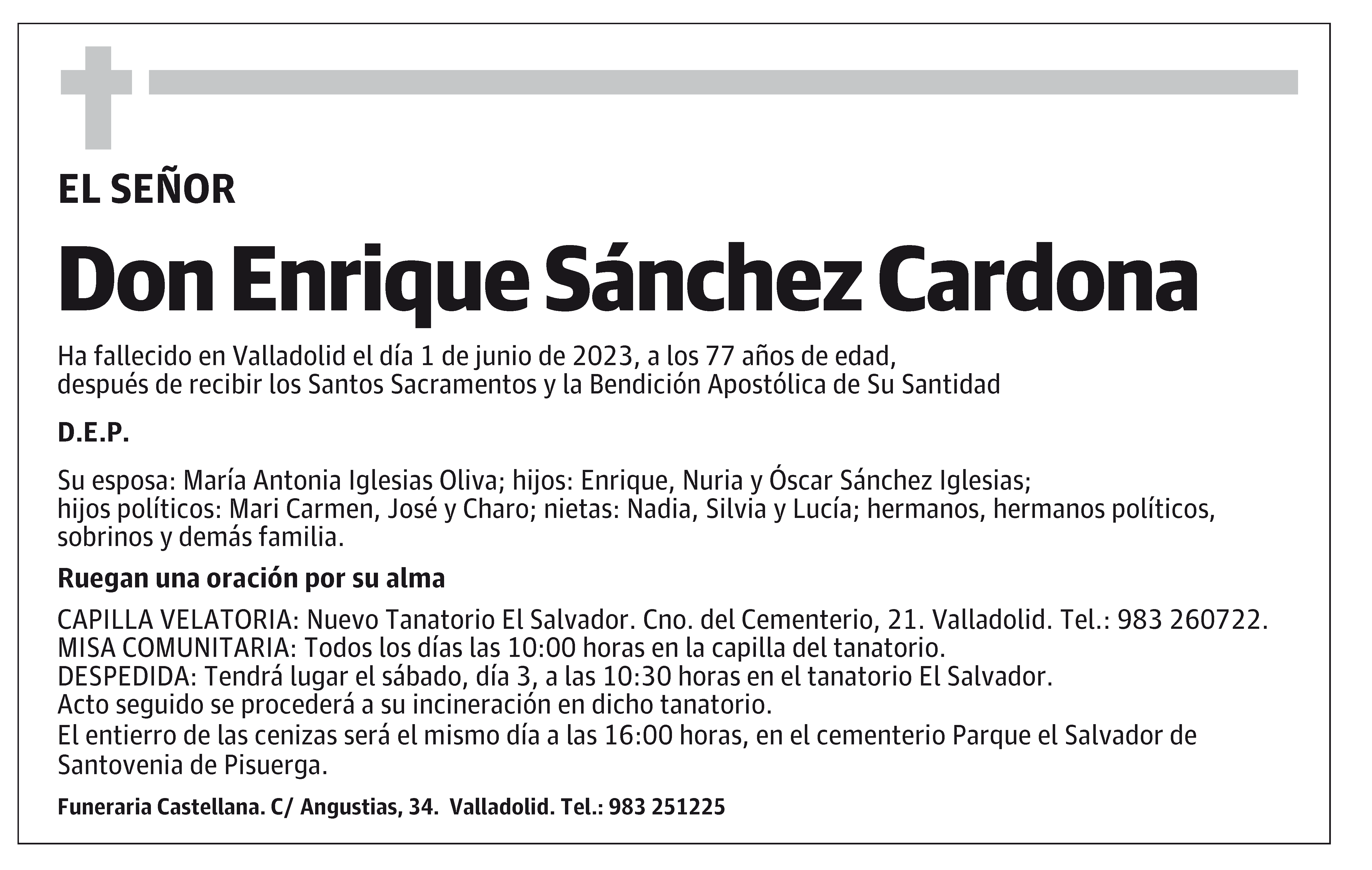 Enrique Sánchez Cardona