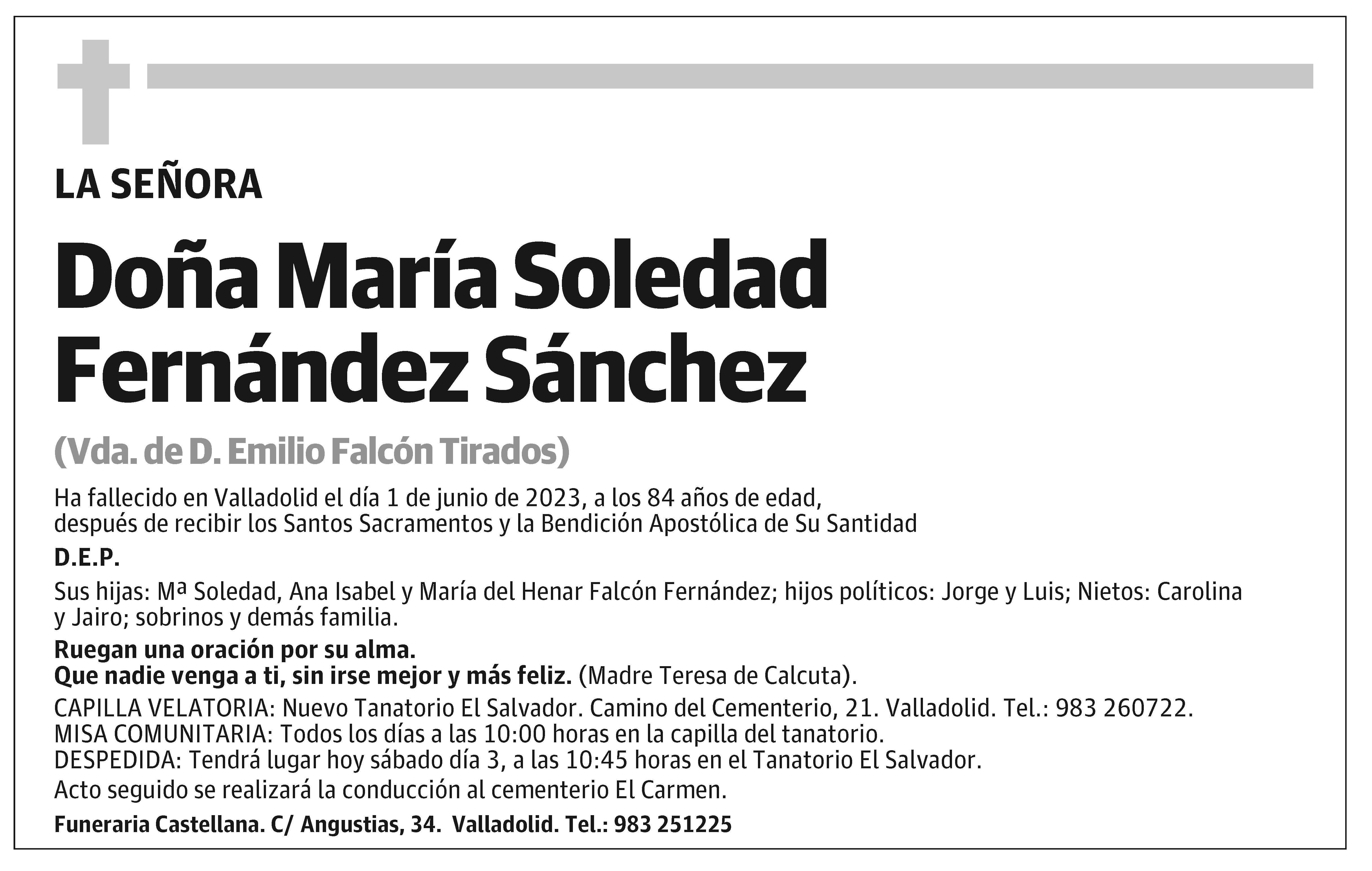 María Soledad Fernández Sánchez