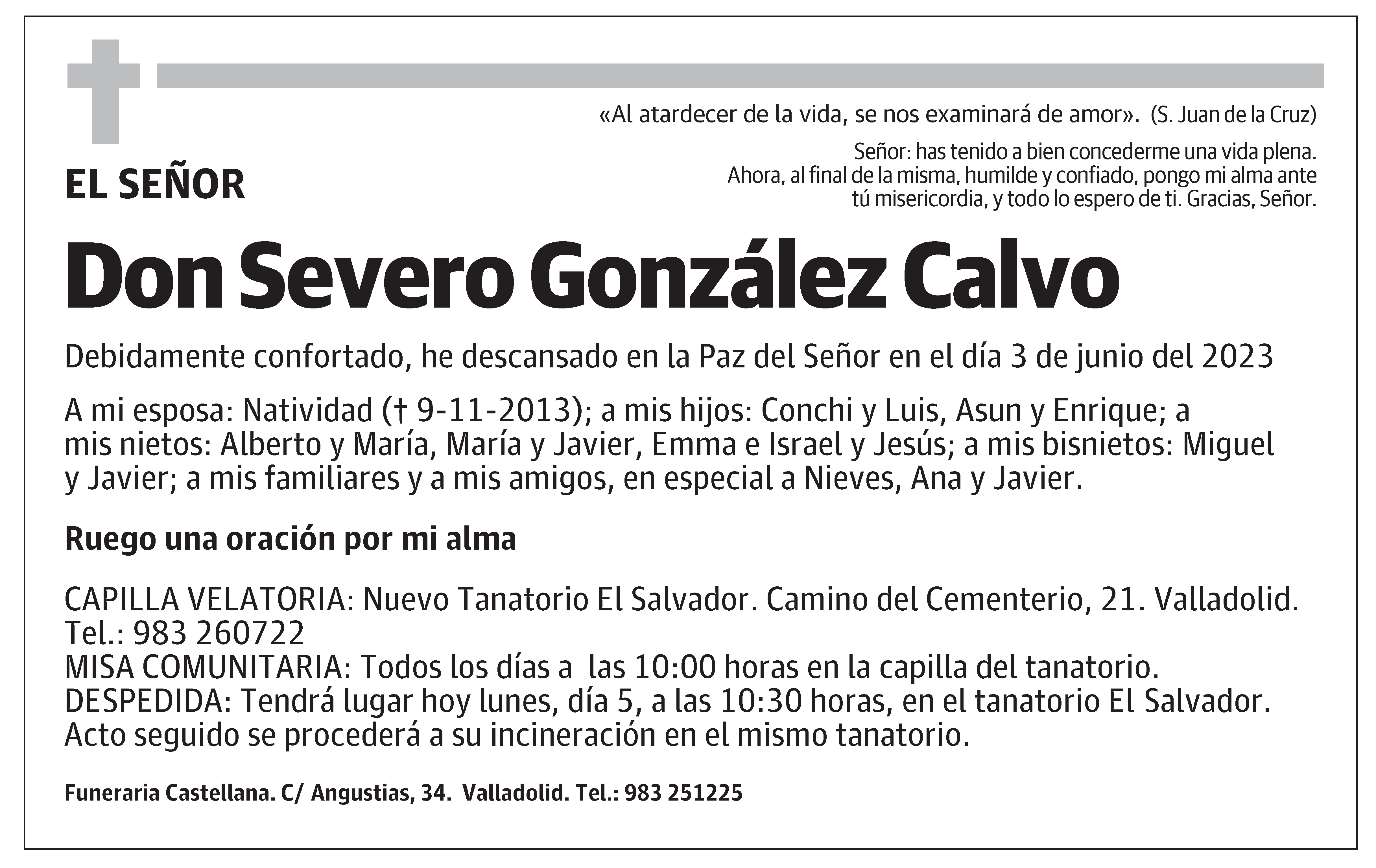 Severo González Calvo