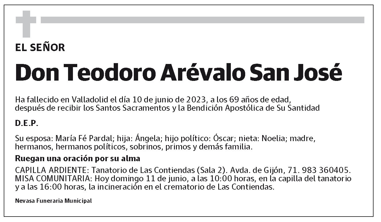 Teodoro Arévalo San José