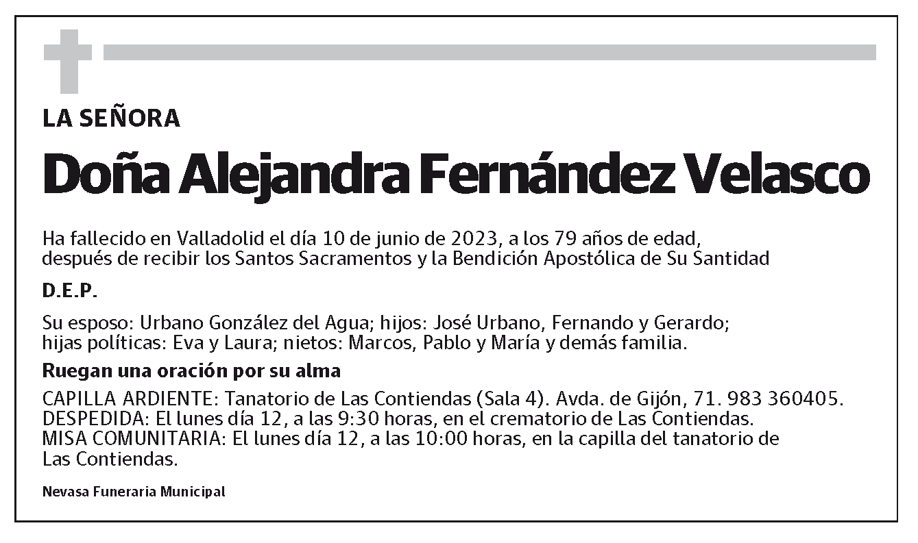 Alejandra Fernández Velasco