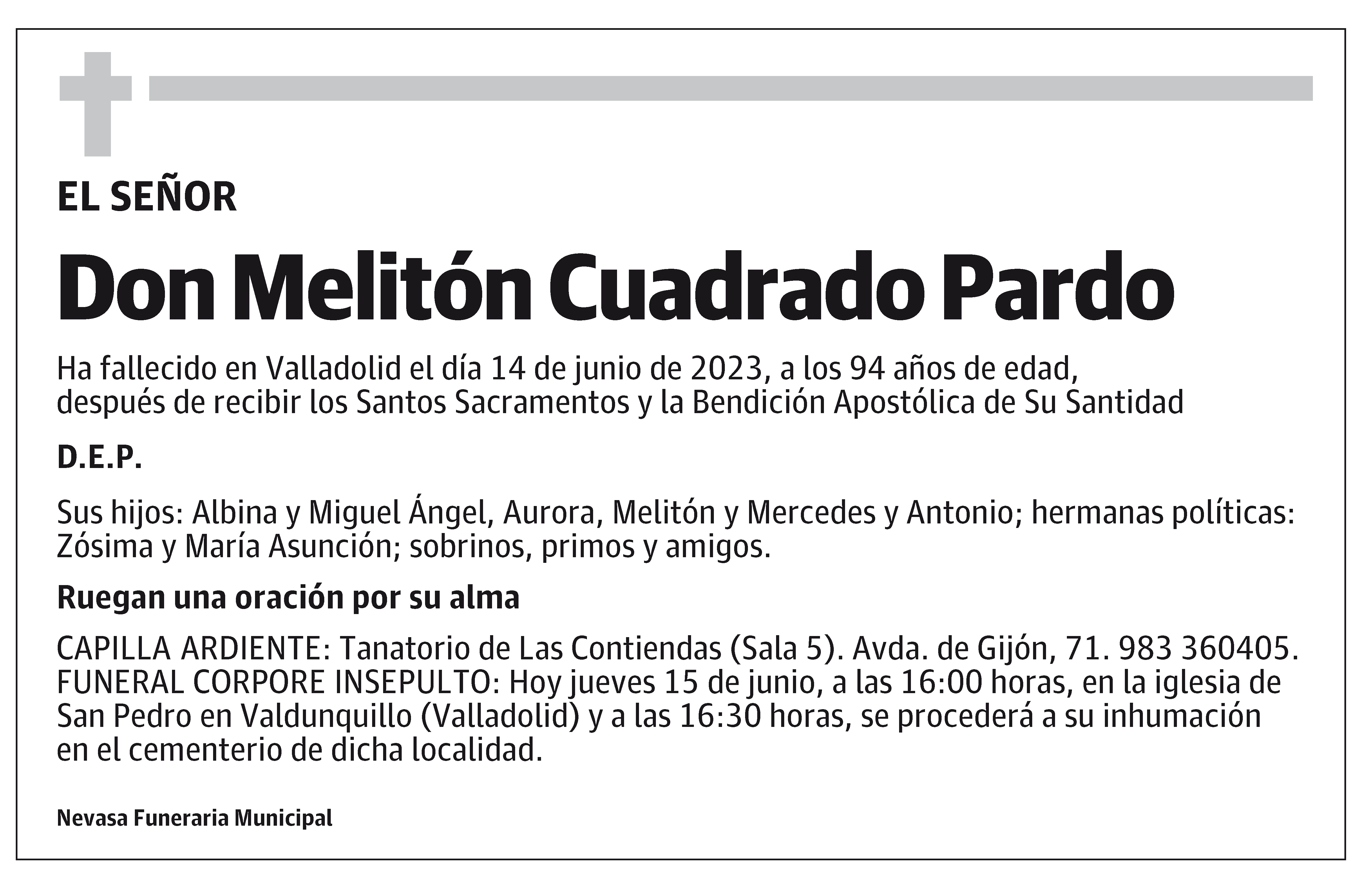 Melitón Cuadrado Pardo