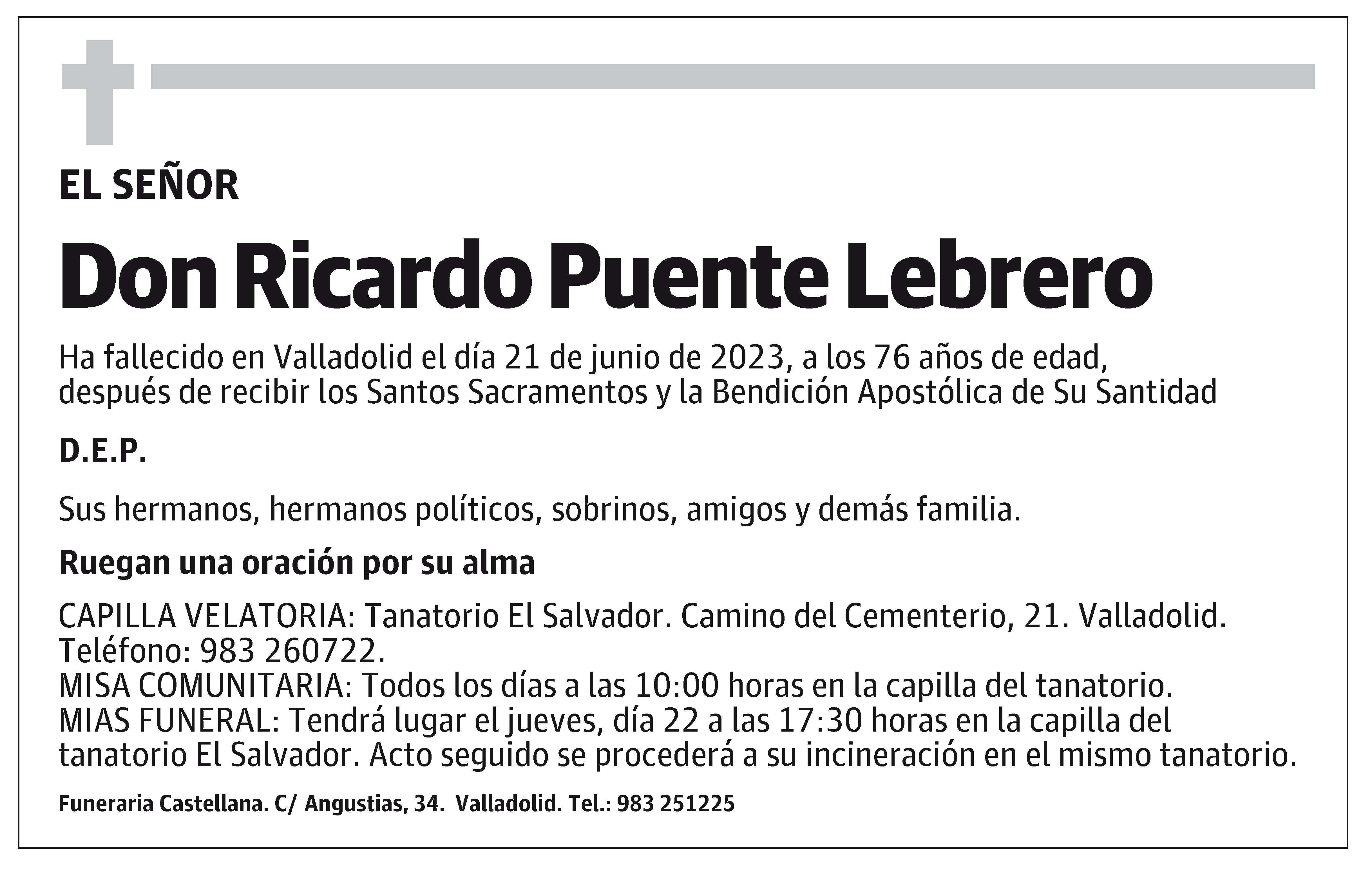 Ricardo Puente Lebrero