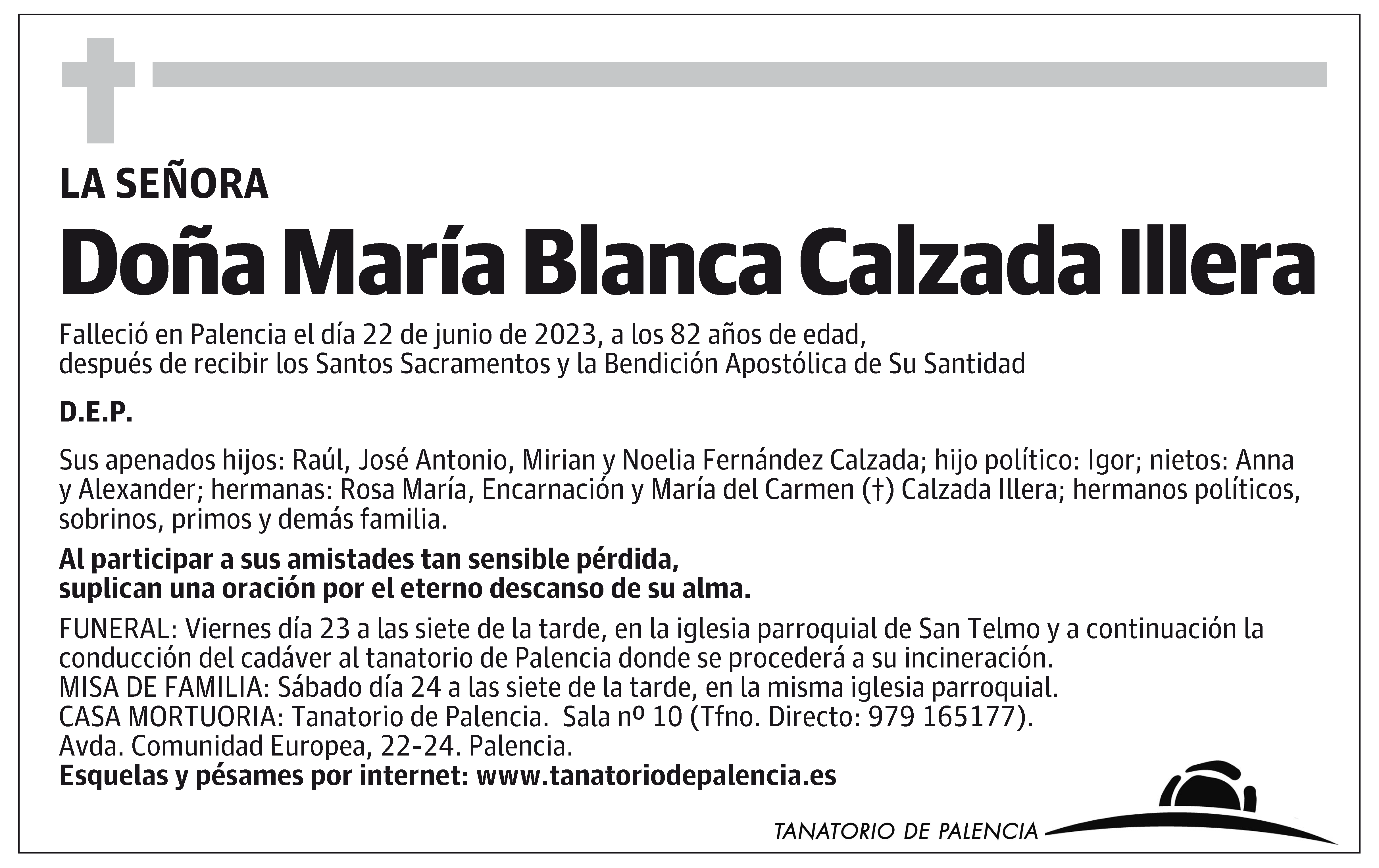 María Blanca Calzada Illera