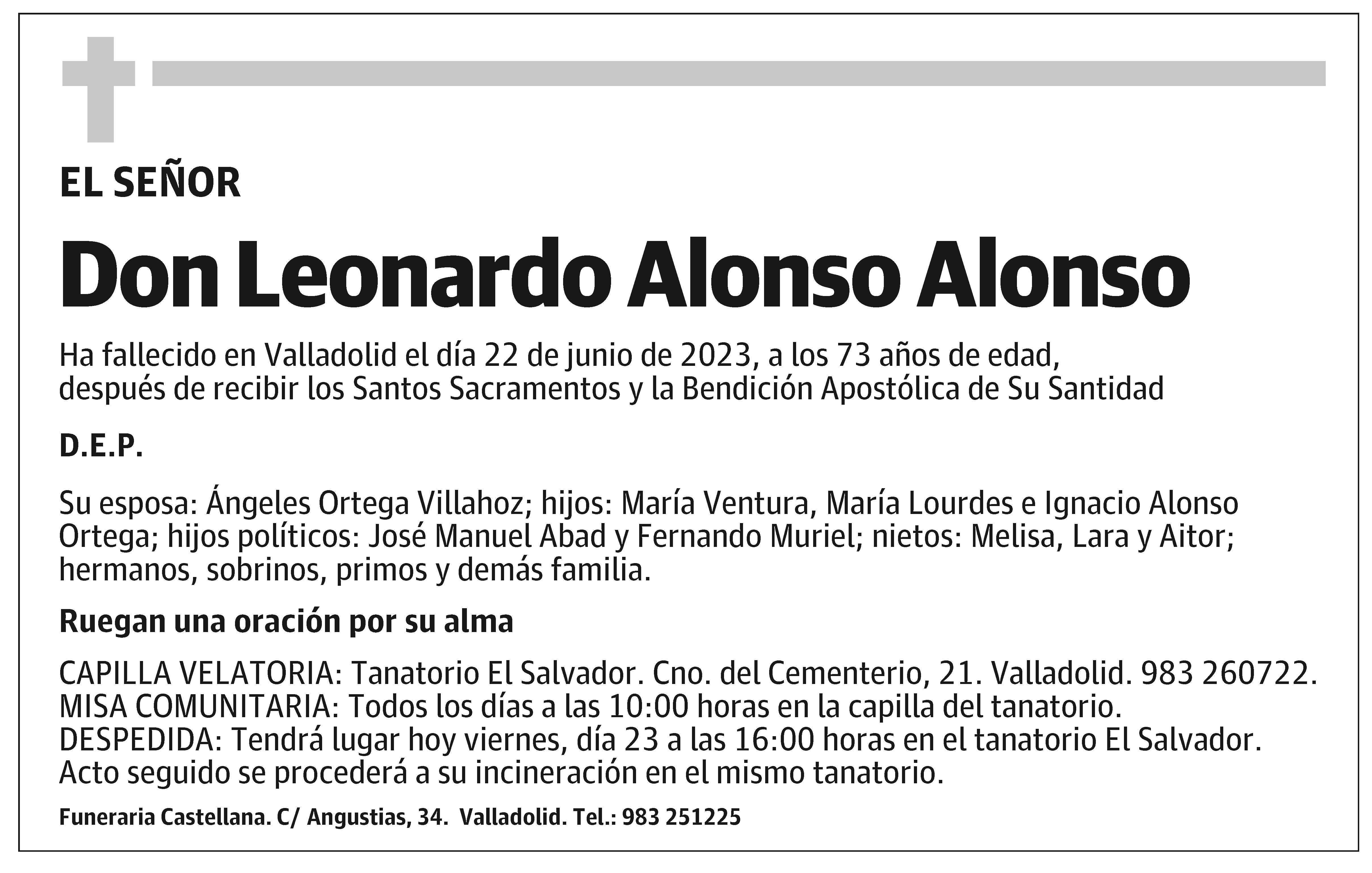 Leonardo Alonso Alonso