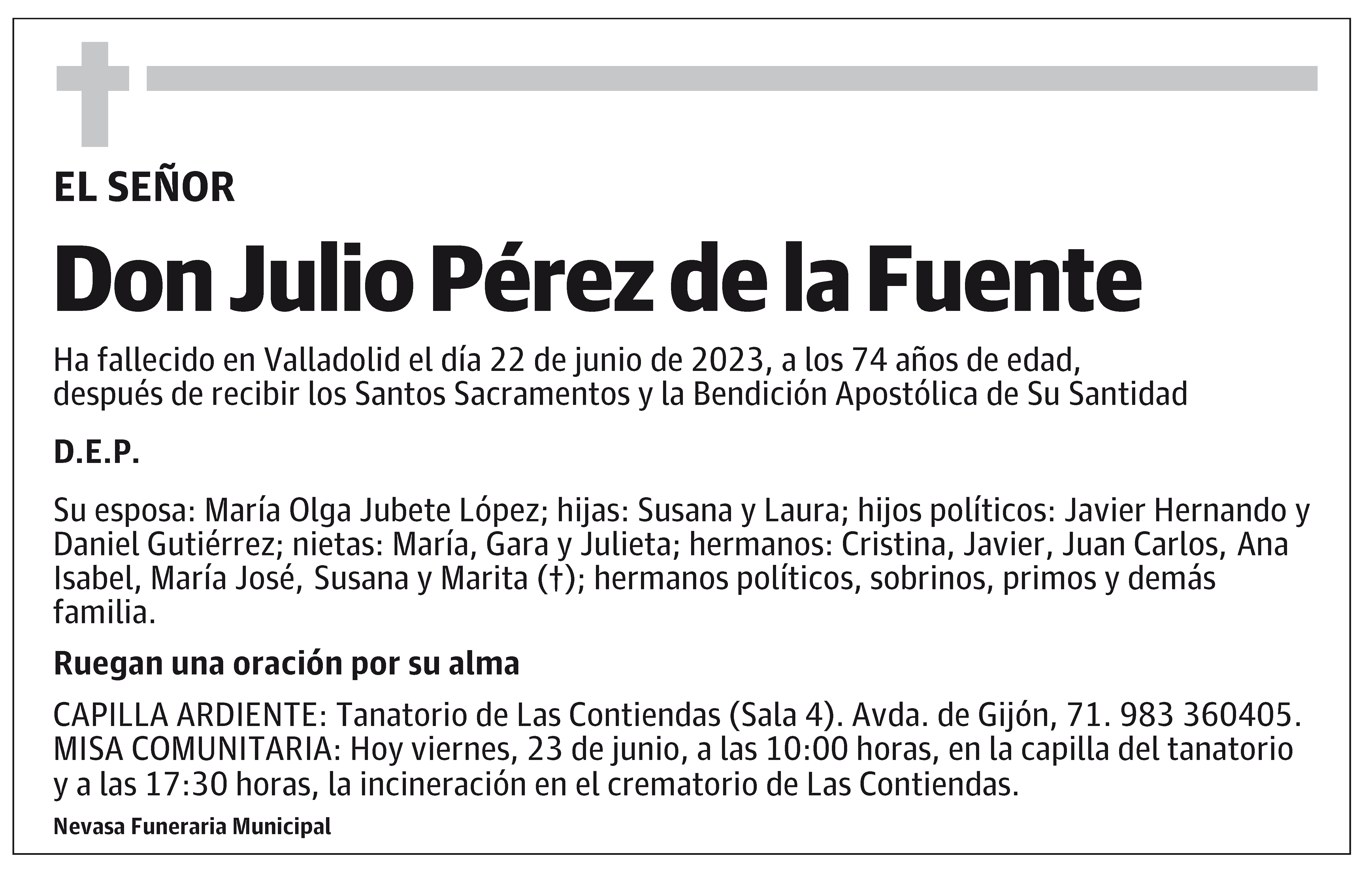 Julio Pérez de la Fuente