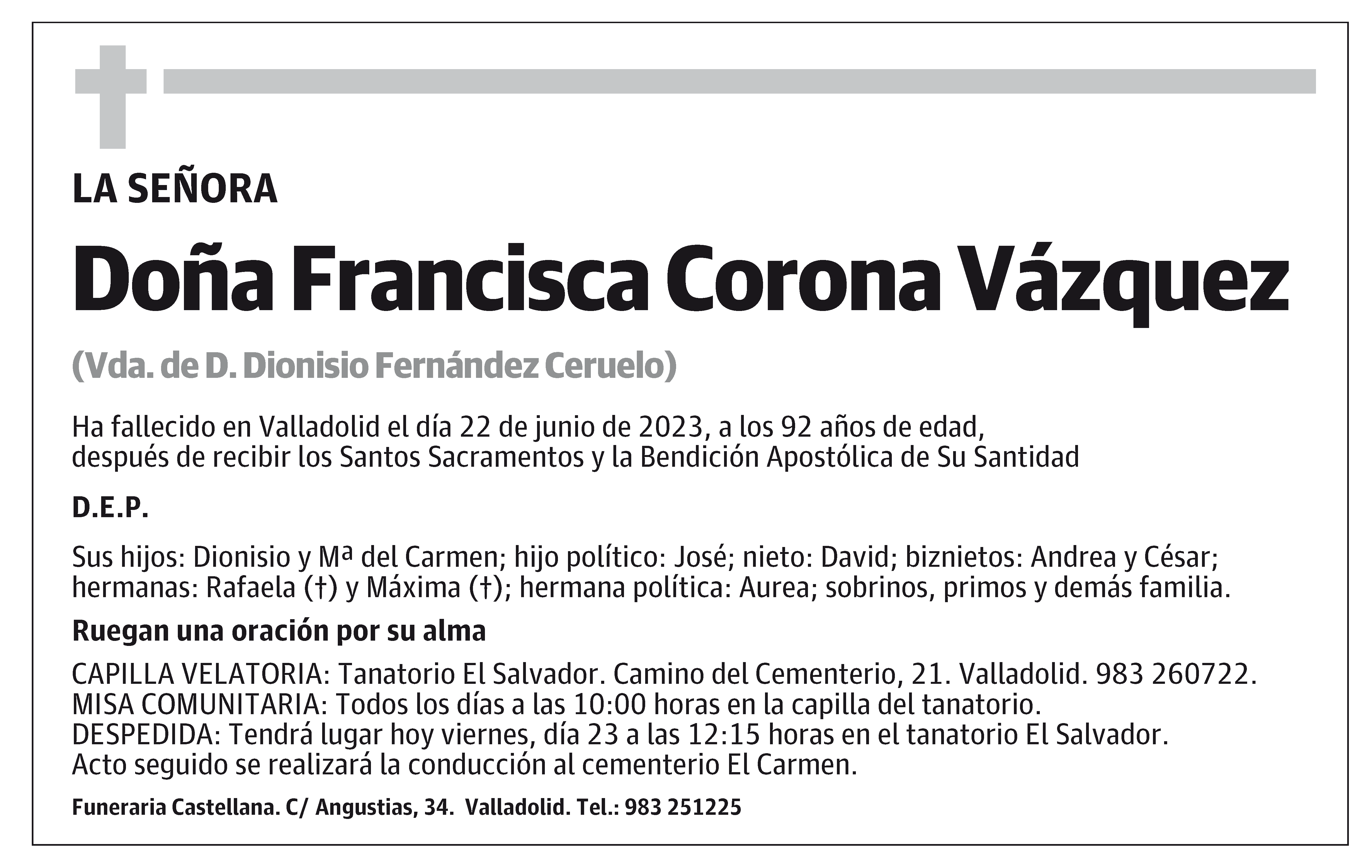 Francisca Corona Vázquez