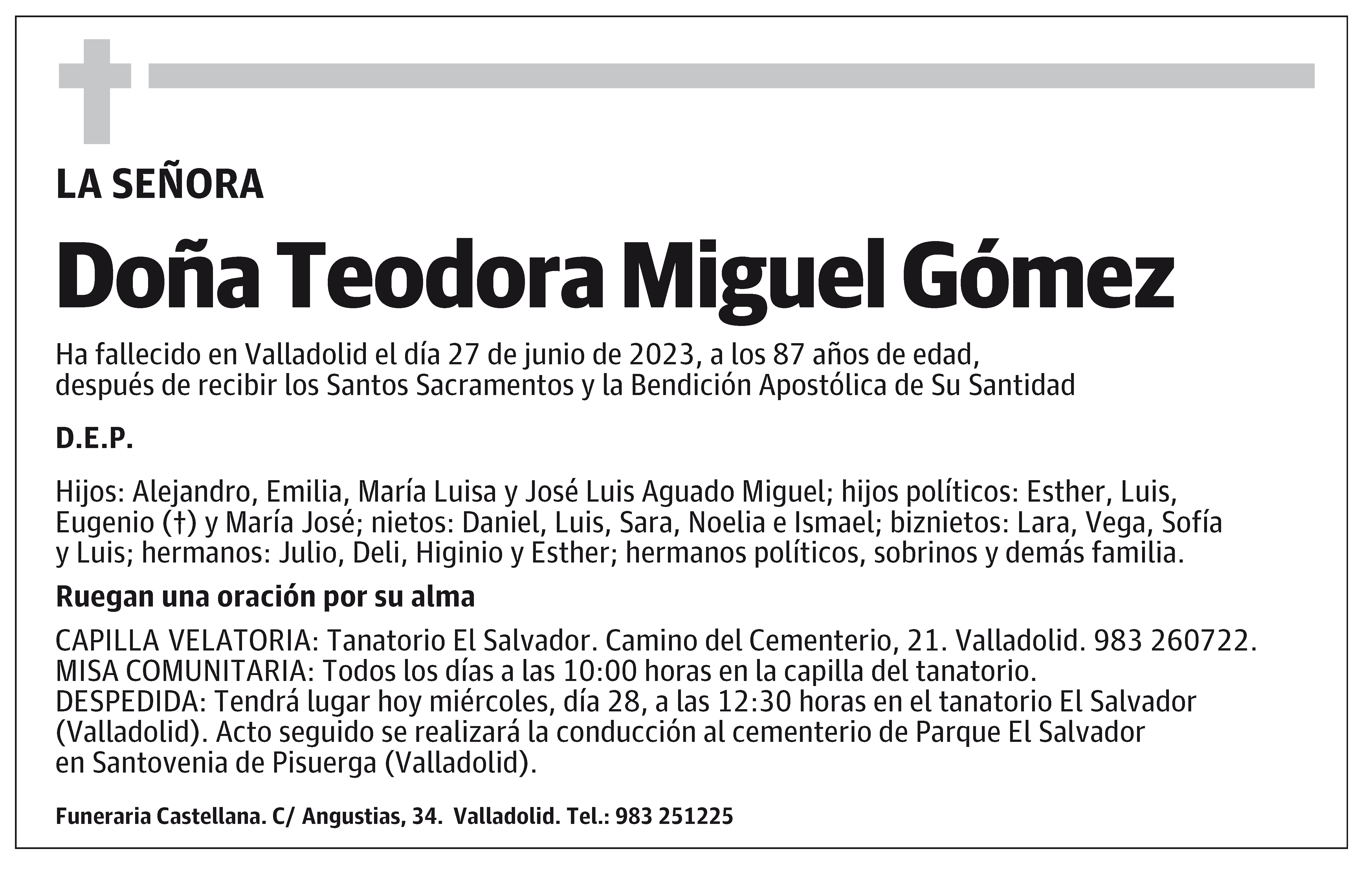 Teodora Miguel Gómez