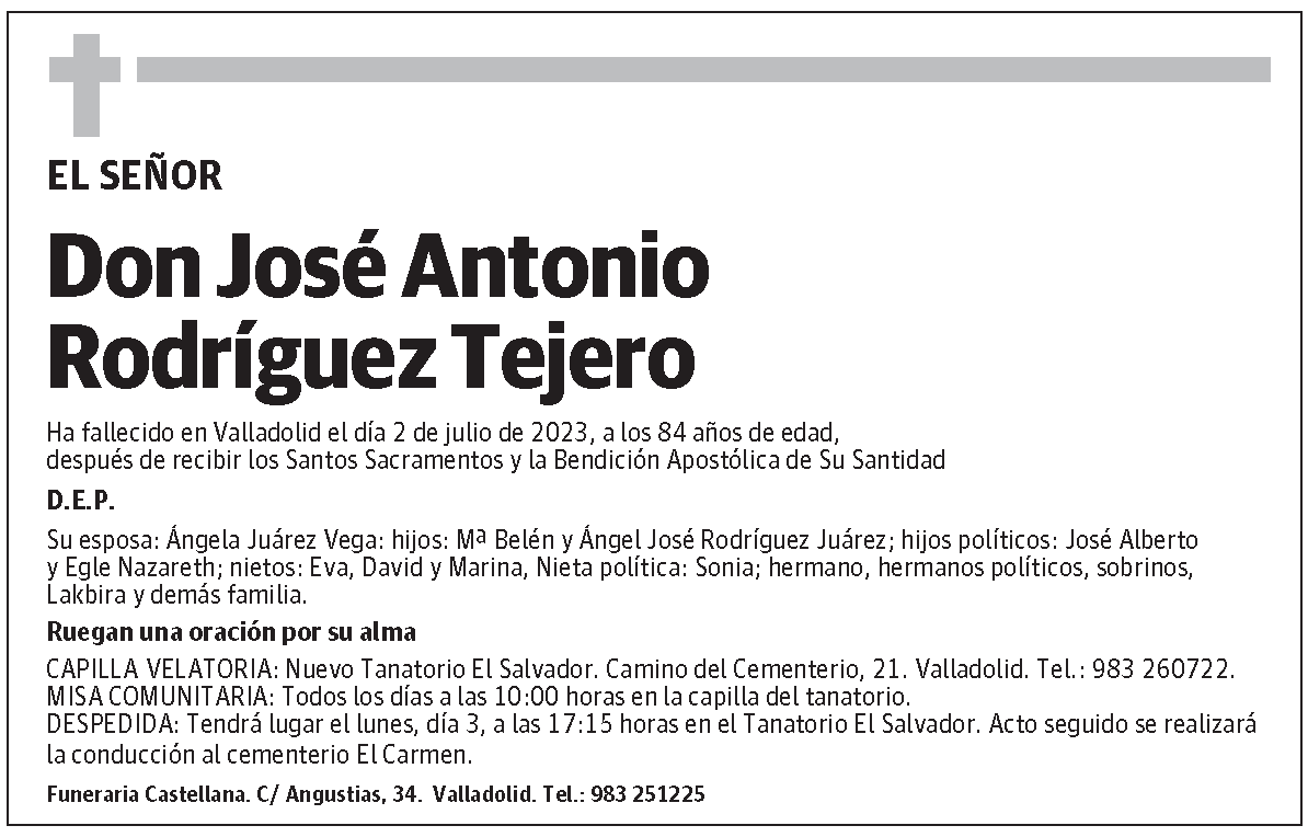 José Antonio Rodríguez Tejero