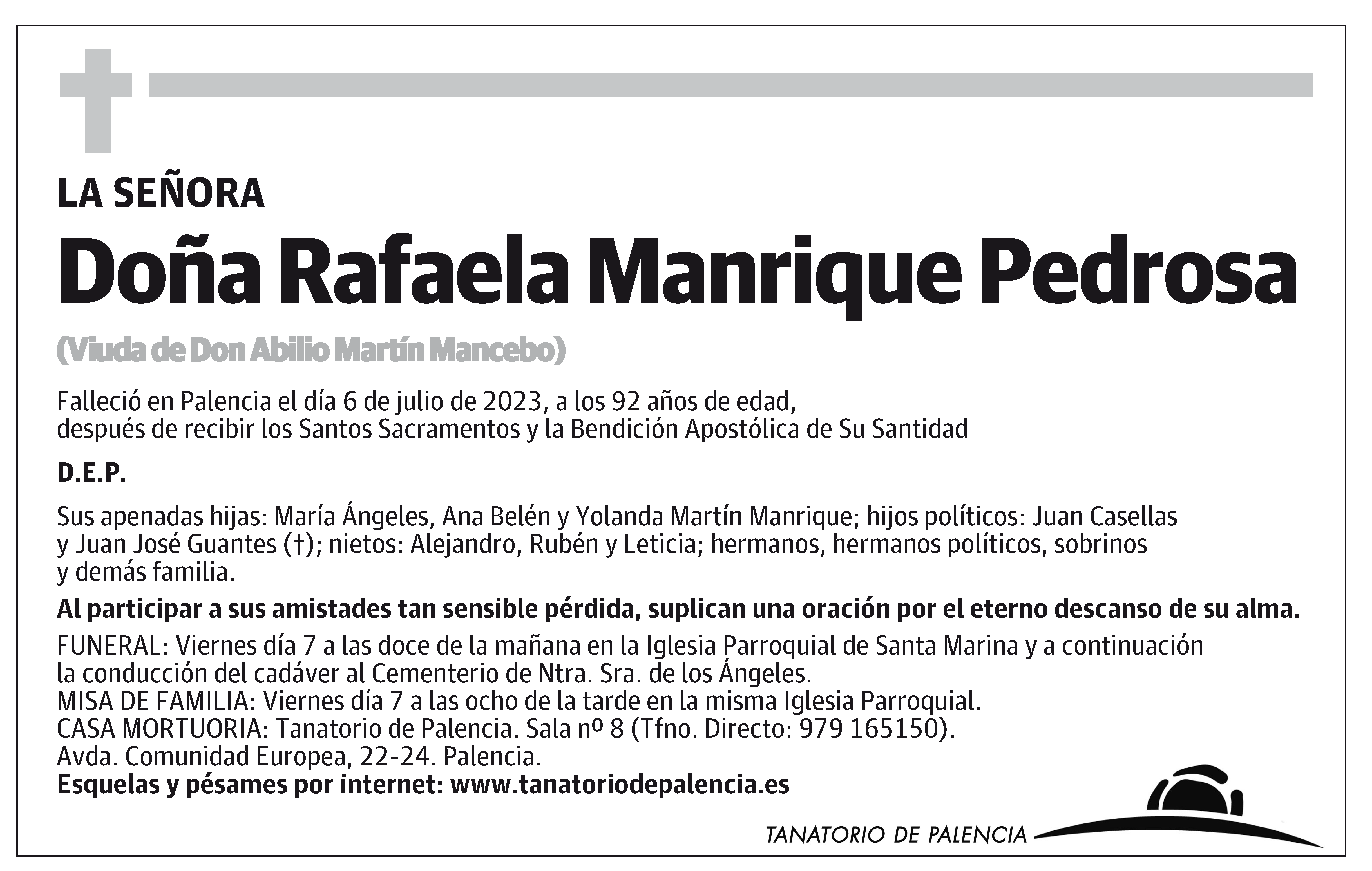 Rafaela Manrique Pedrosa