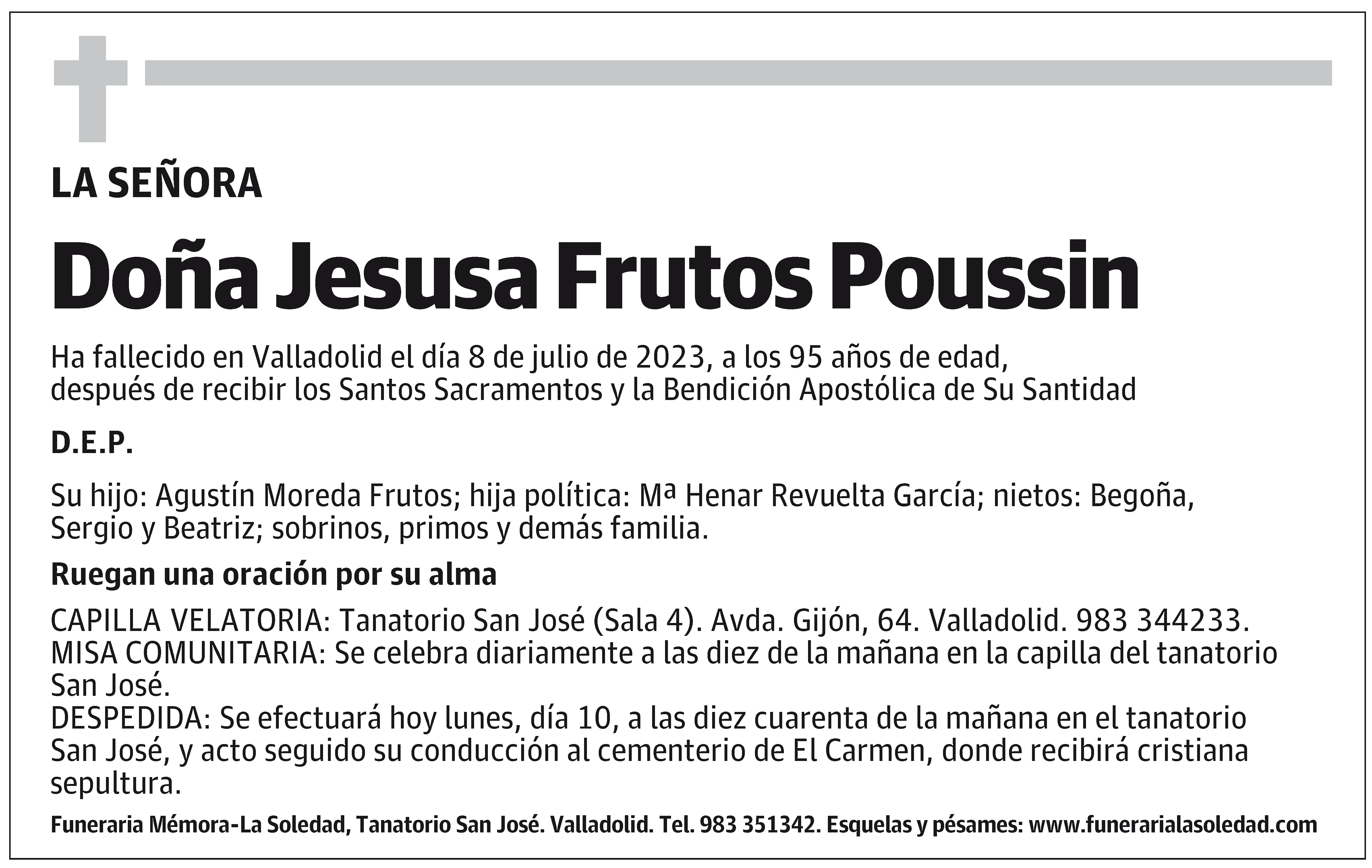 Jesusa Frutos Poussin