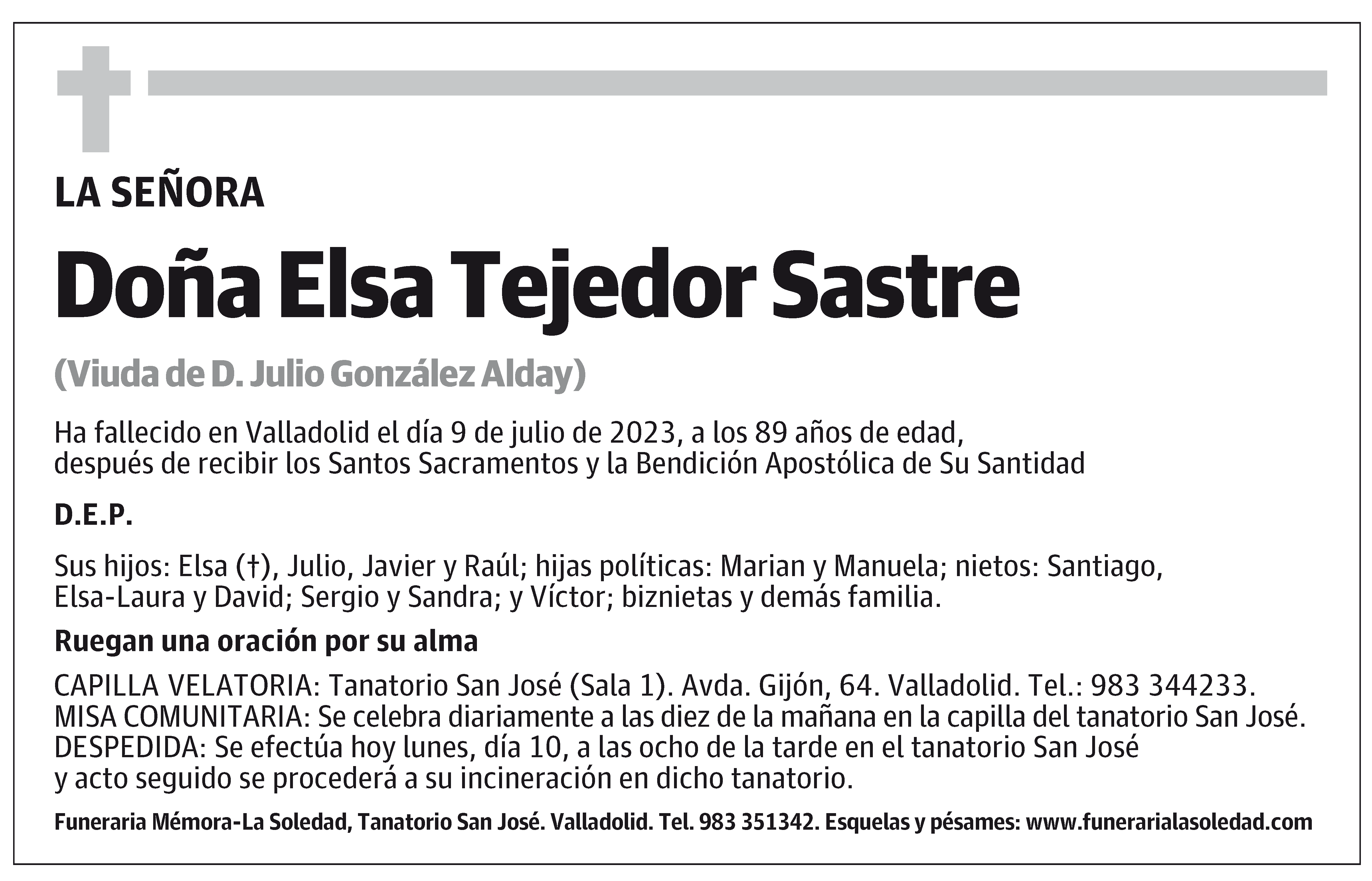 Elsa Tejedor Sastre