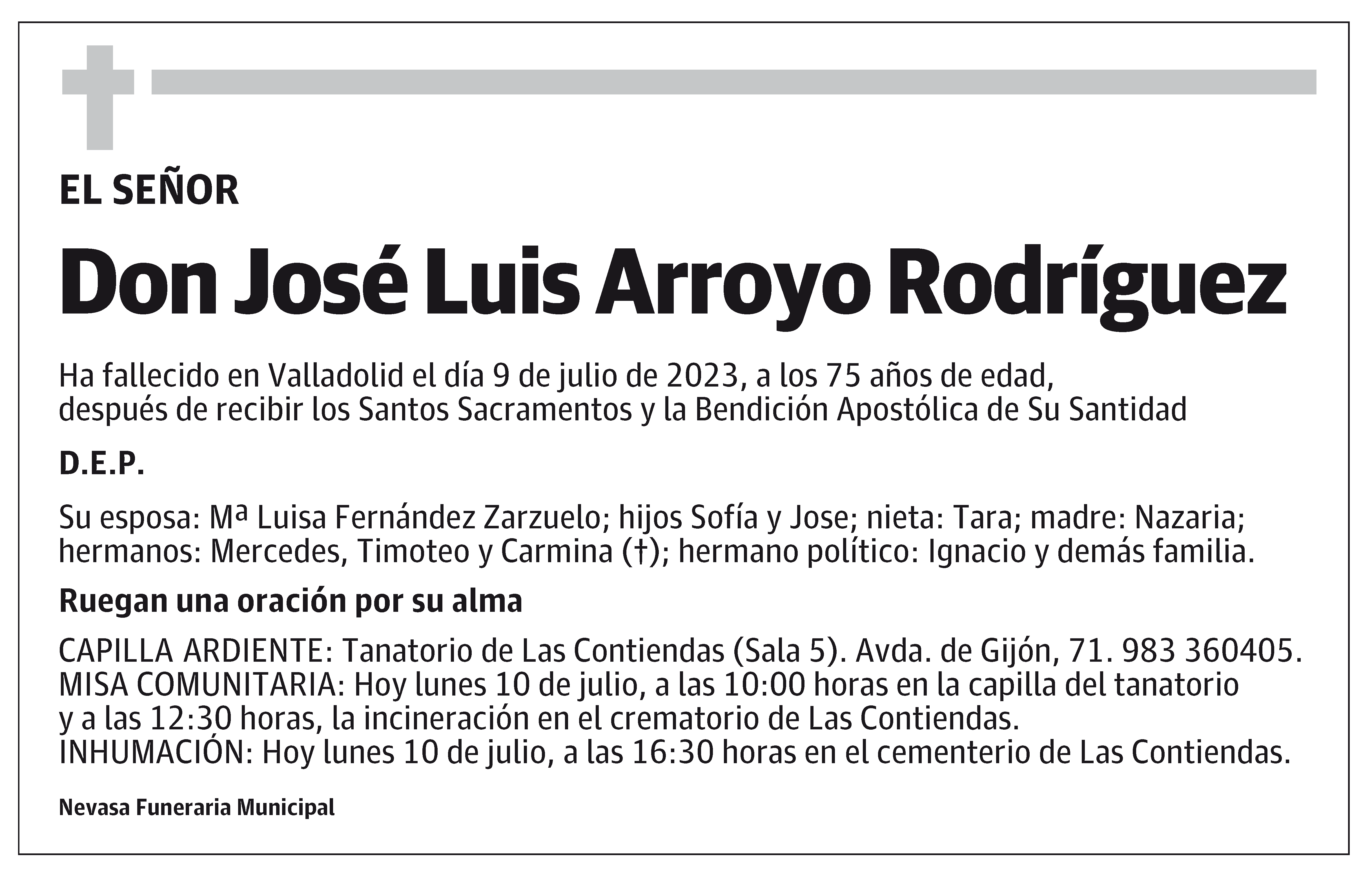 José Luis Arroyo Rodríguez