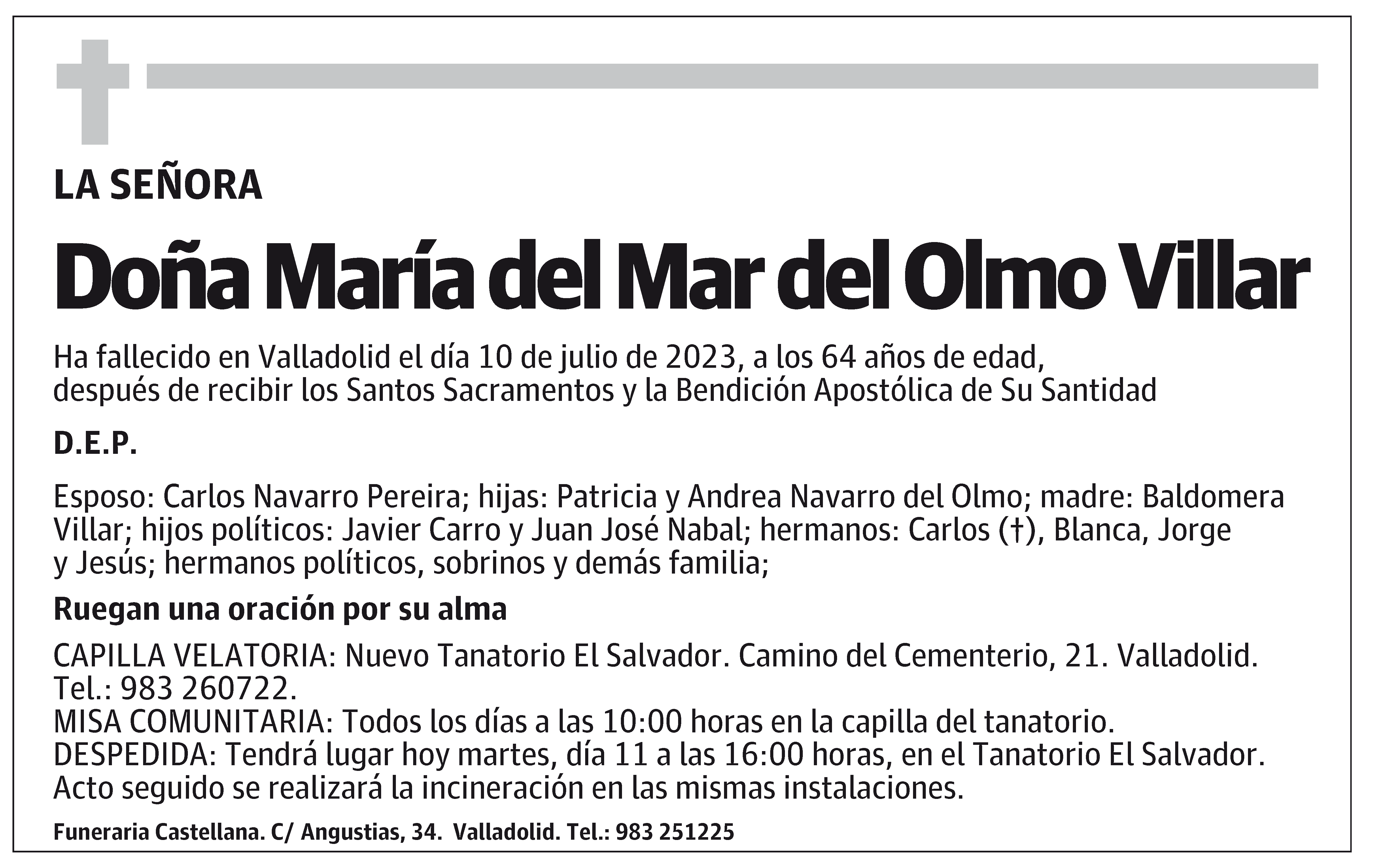 María del Mar del Olmo Villar