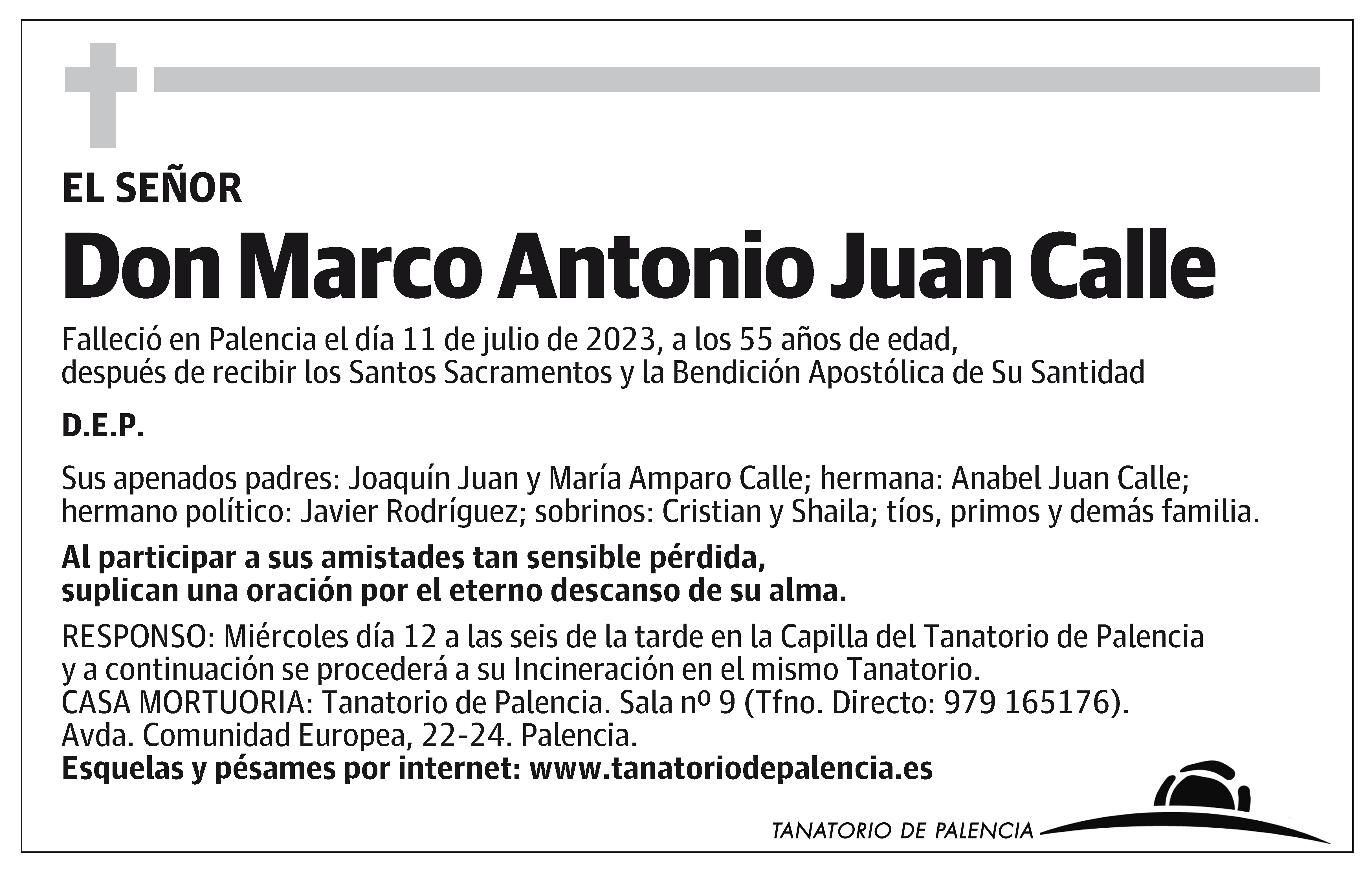 Marco Antonio Juan Calle