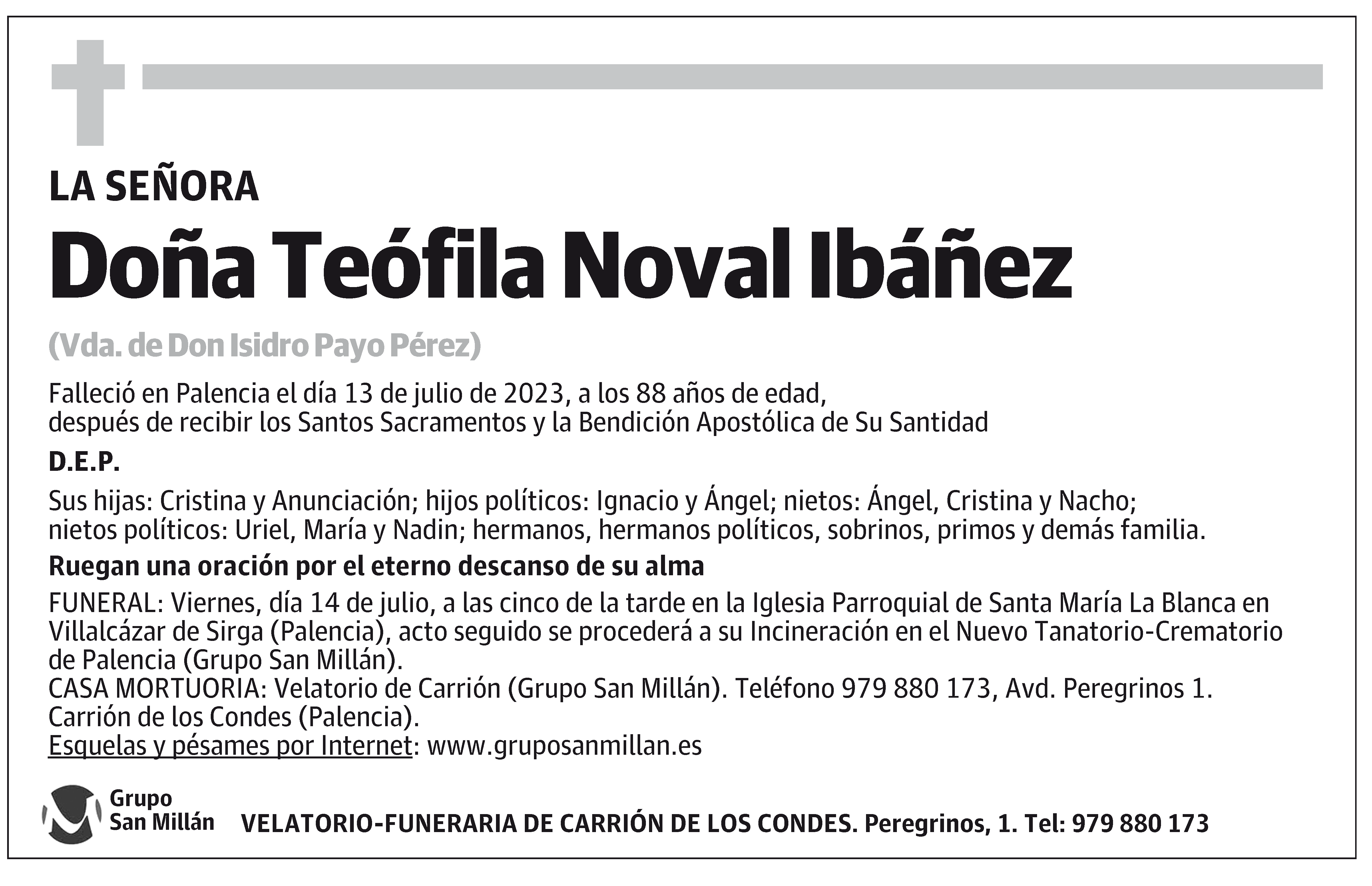 Teófila Noval Ibáñez