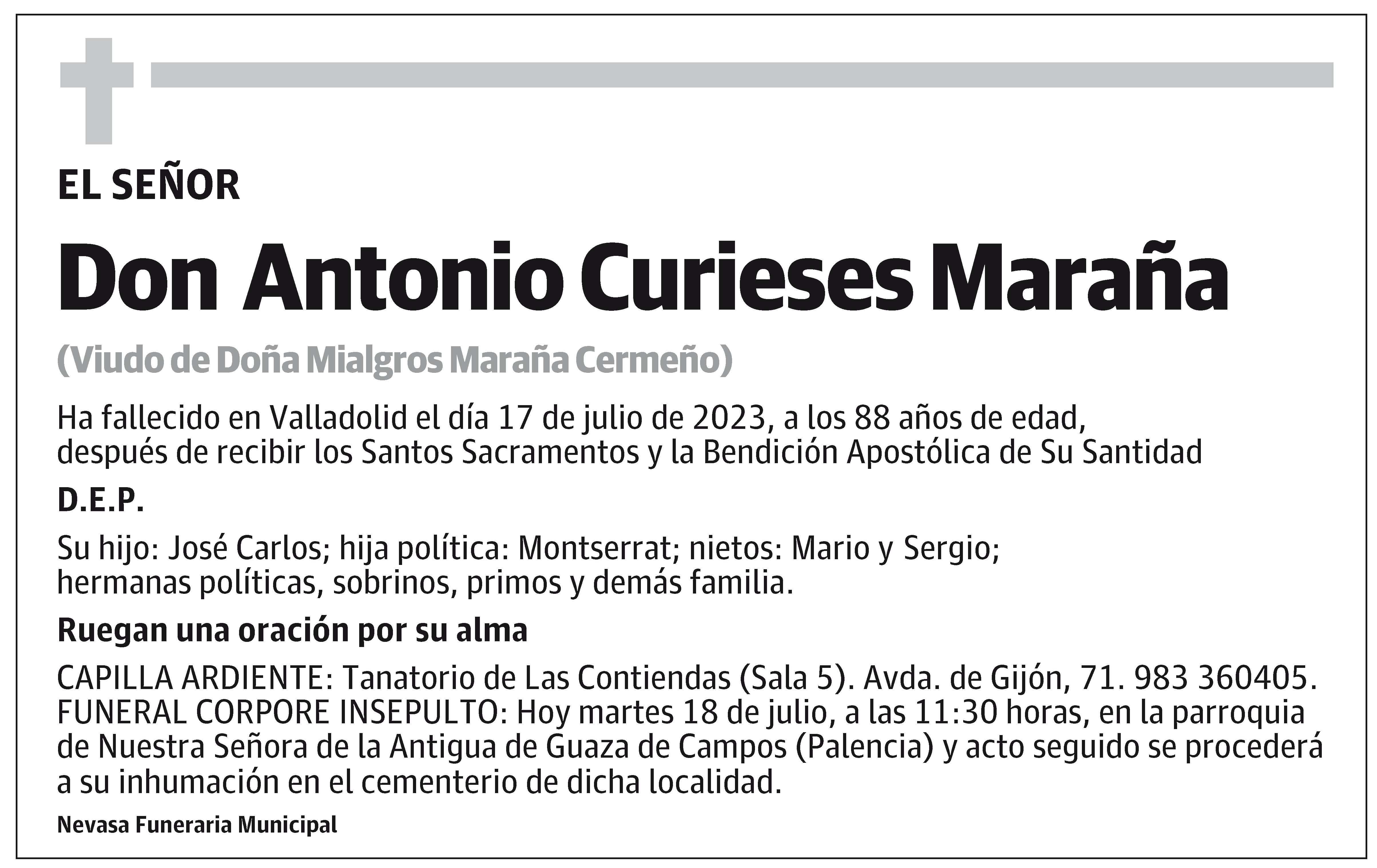 Antonio Curieses Maraña