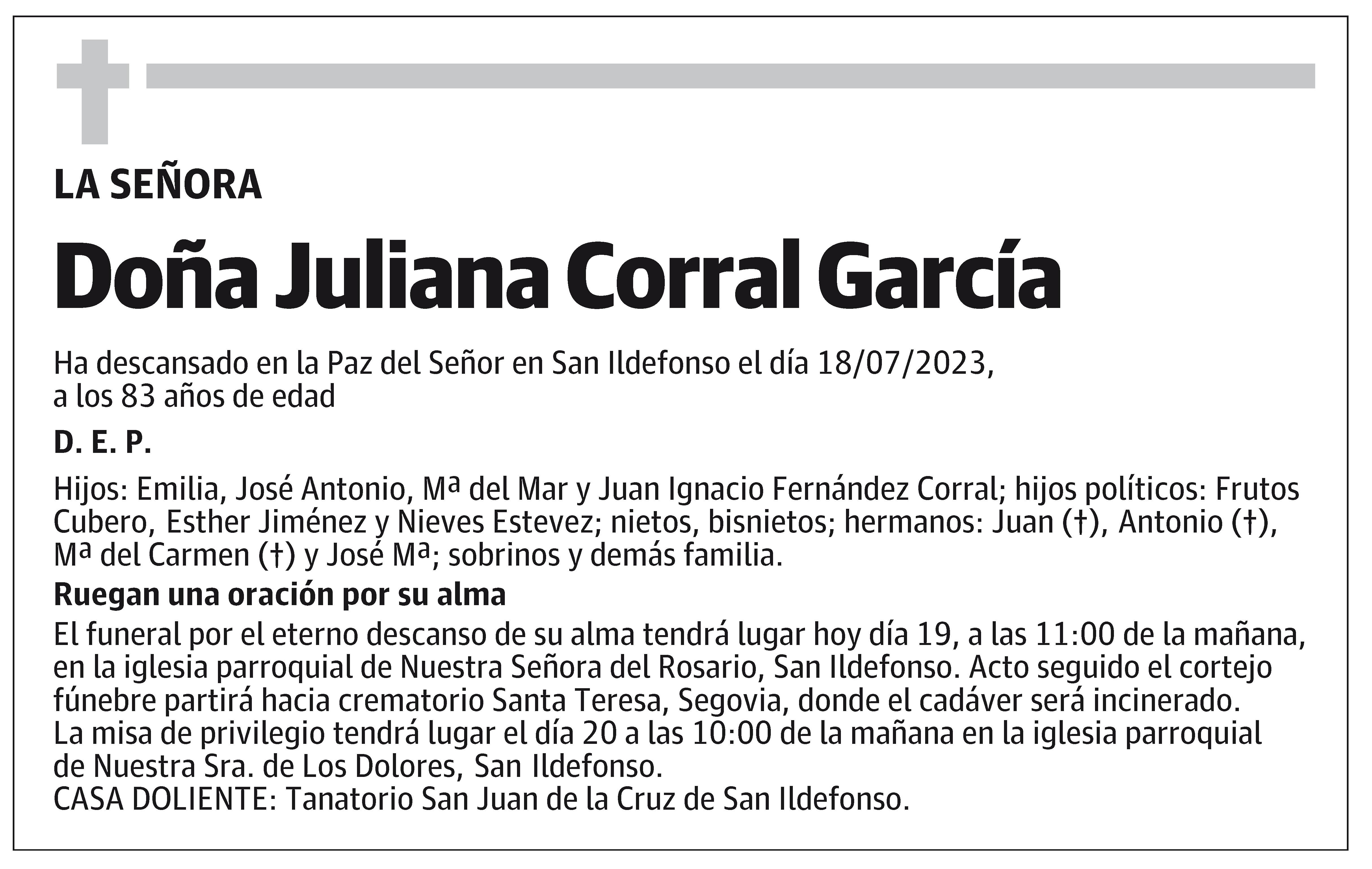 Juliana Corral García