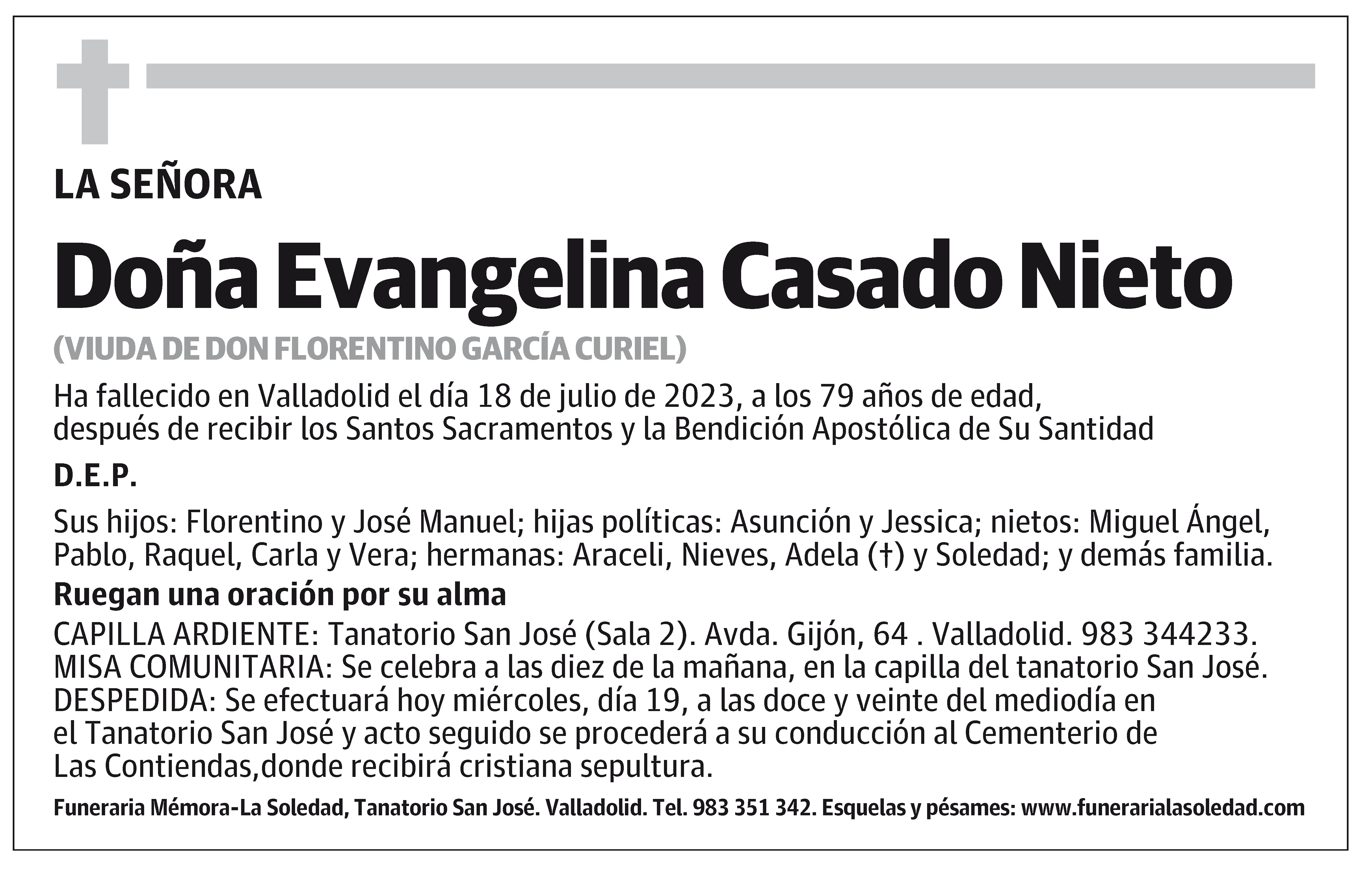 Evangelina Casado Nieto