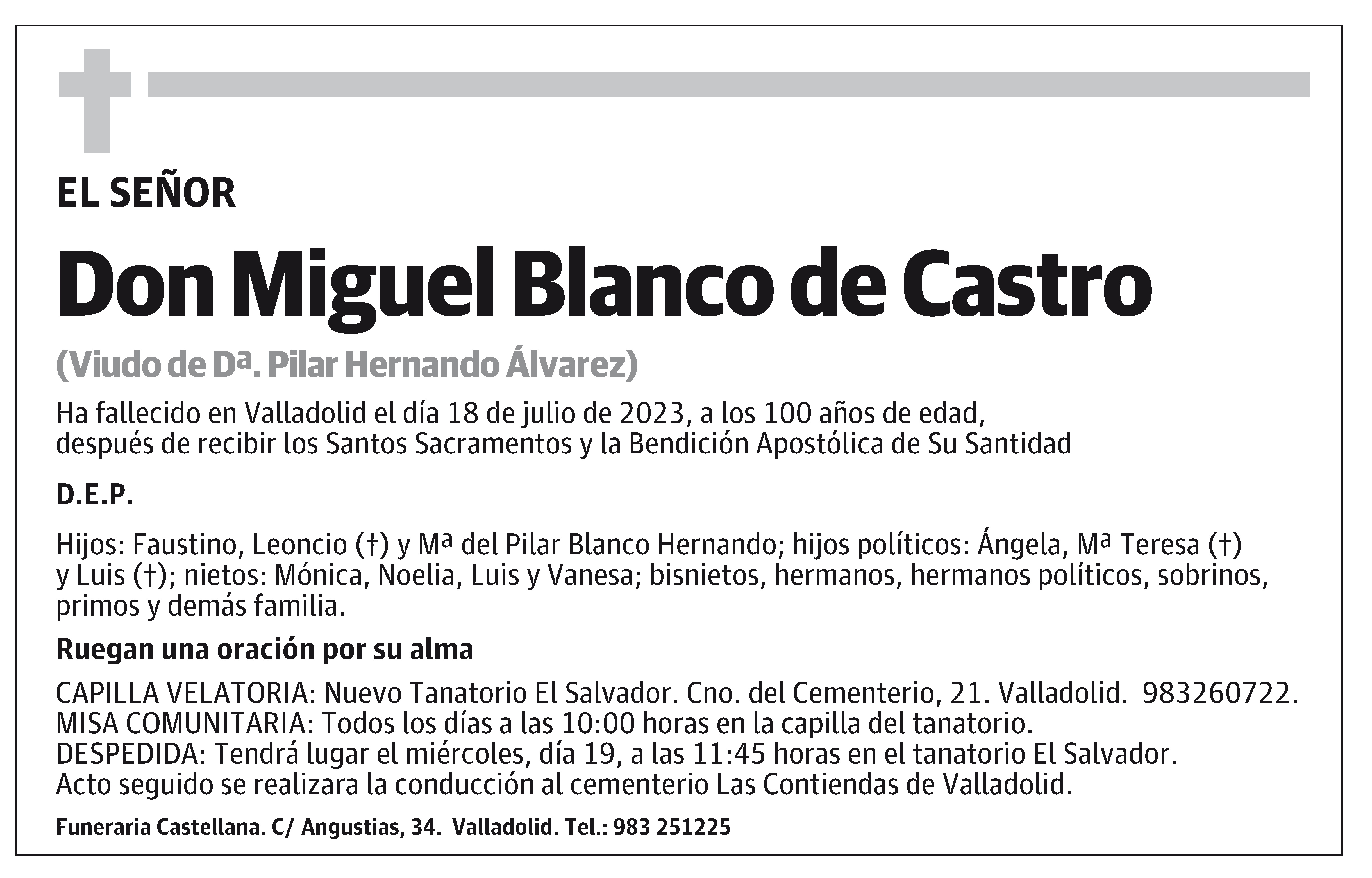 Miguel Blanco de Castro