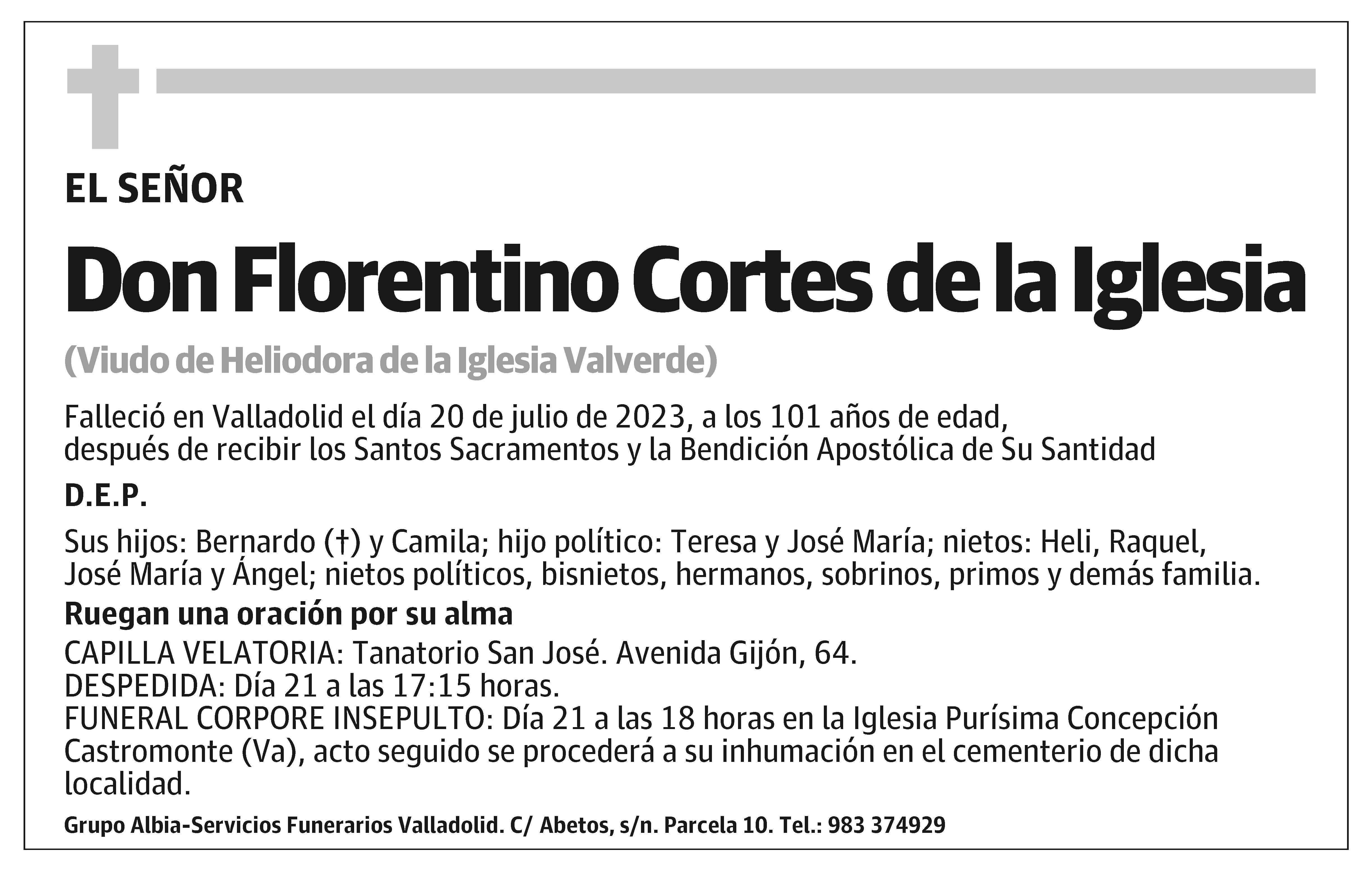 Florentino Cortes de la Iglesia