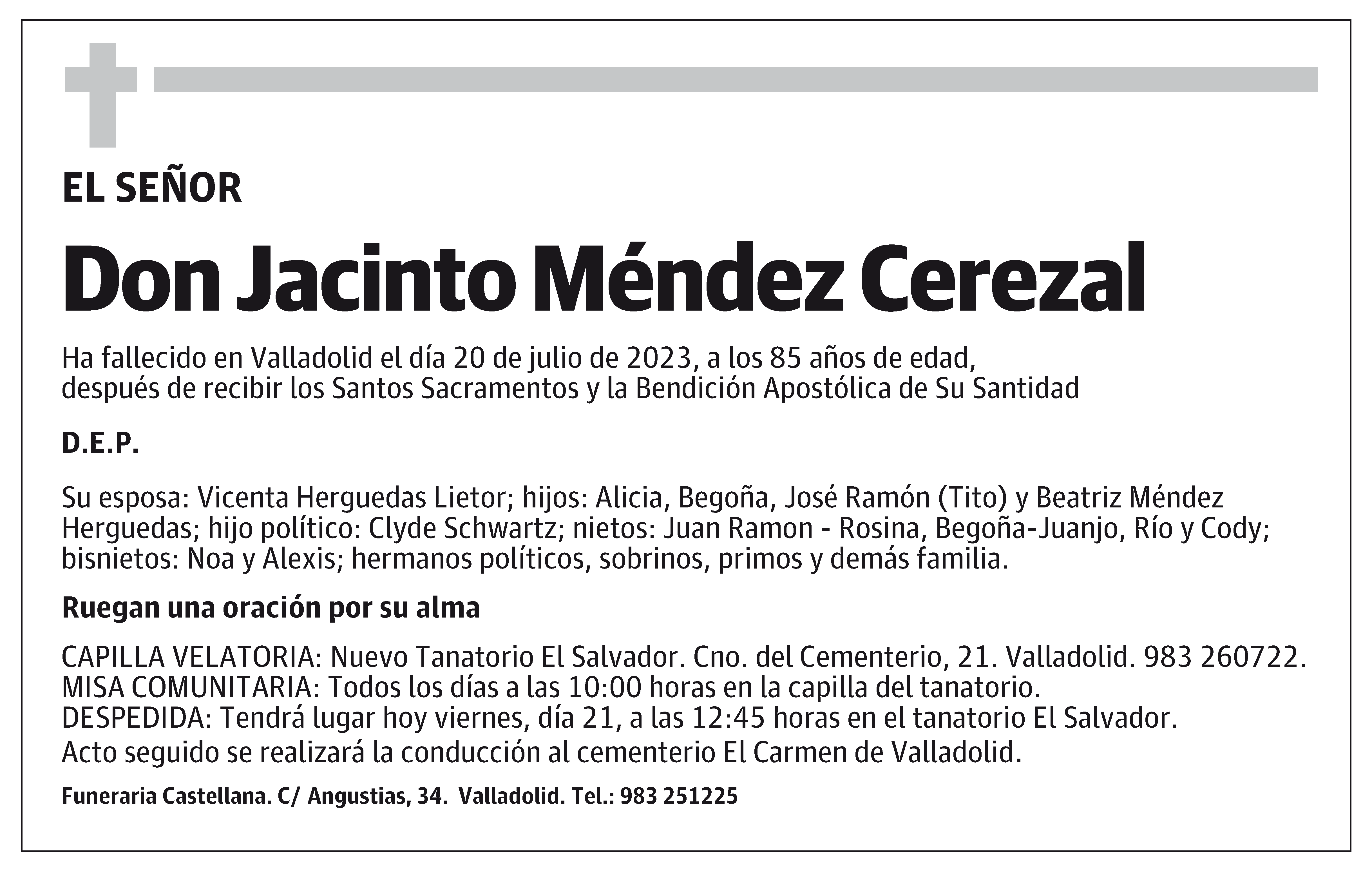 Jacinto Méndez Cerezal