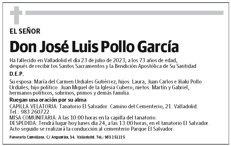 José Luis Pollo García