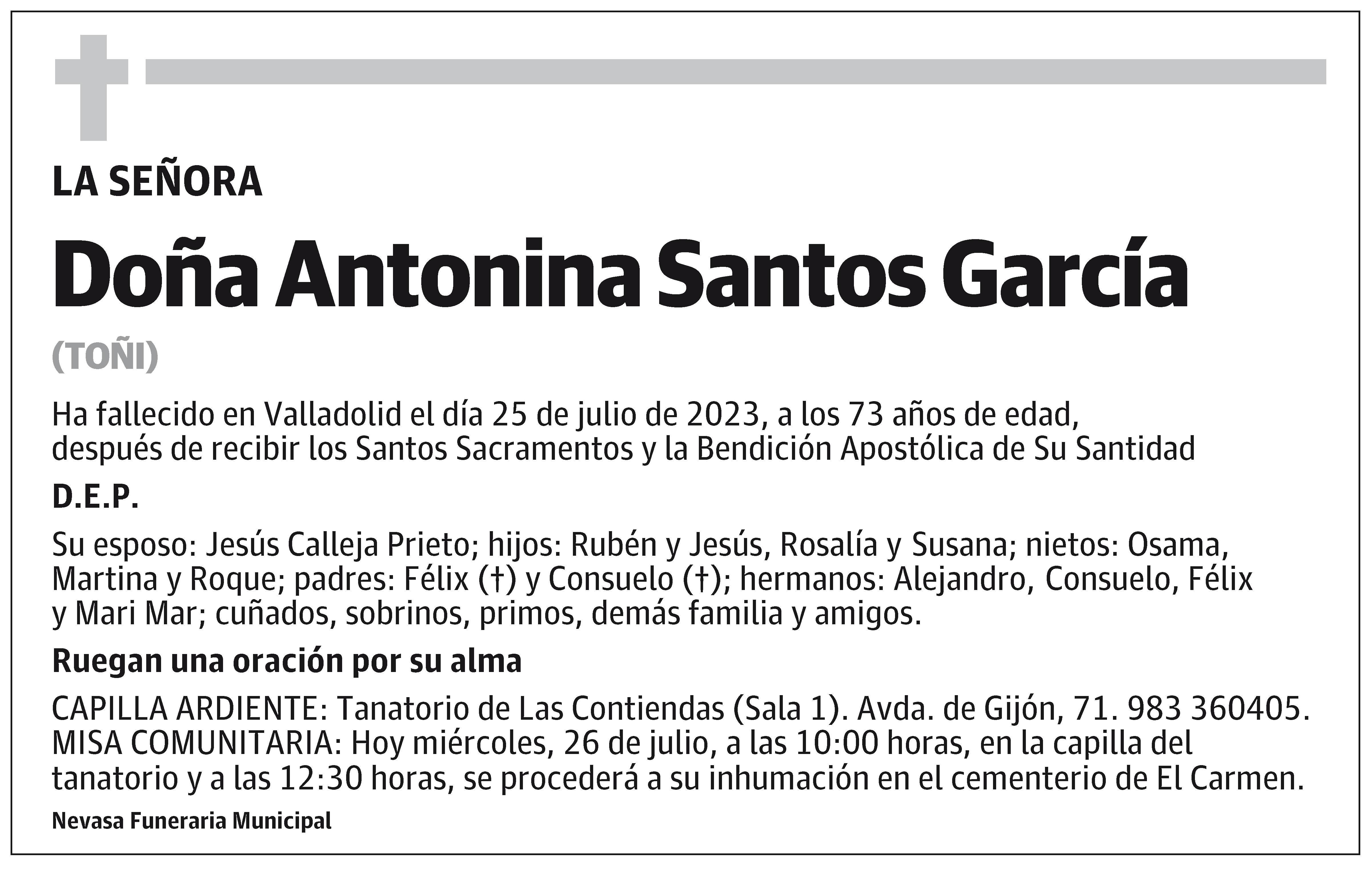 Antonina Santos García