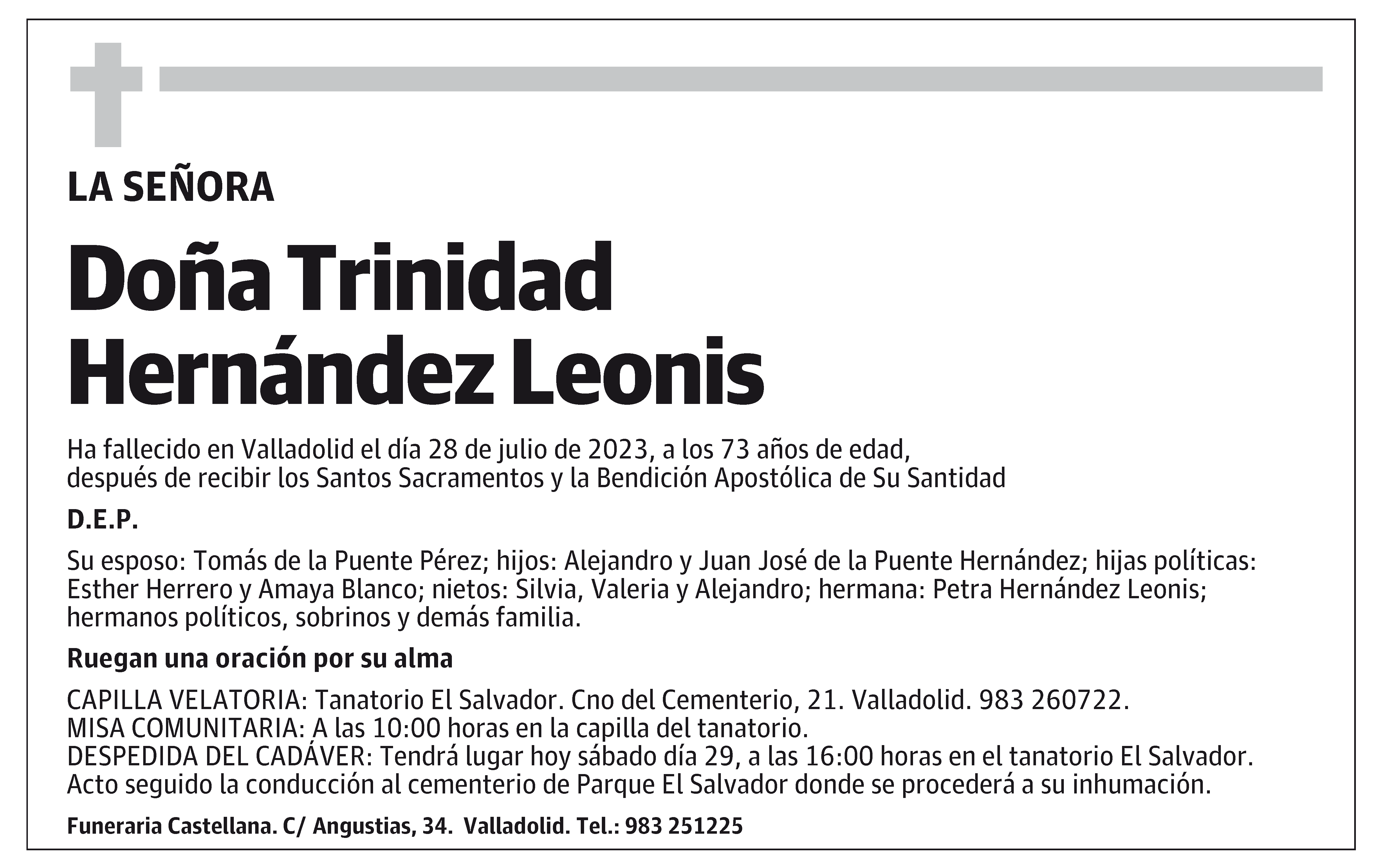 Trinidad Hernández Leonis