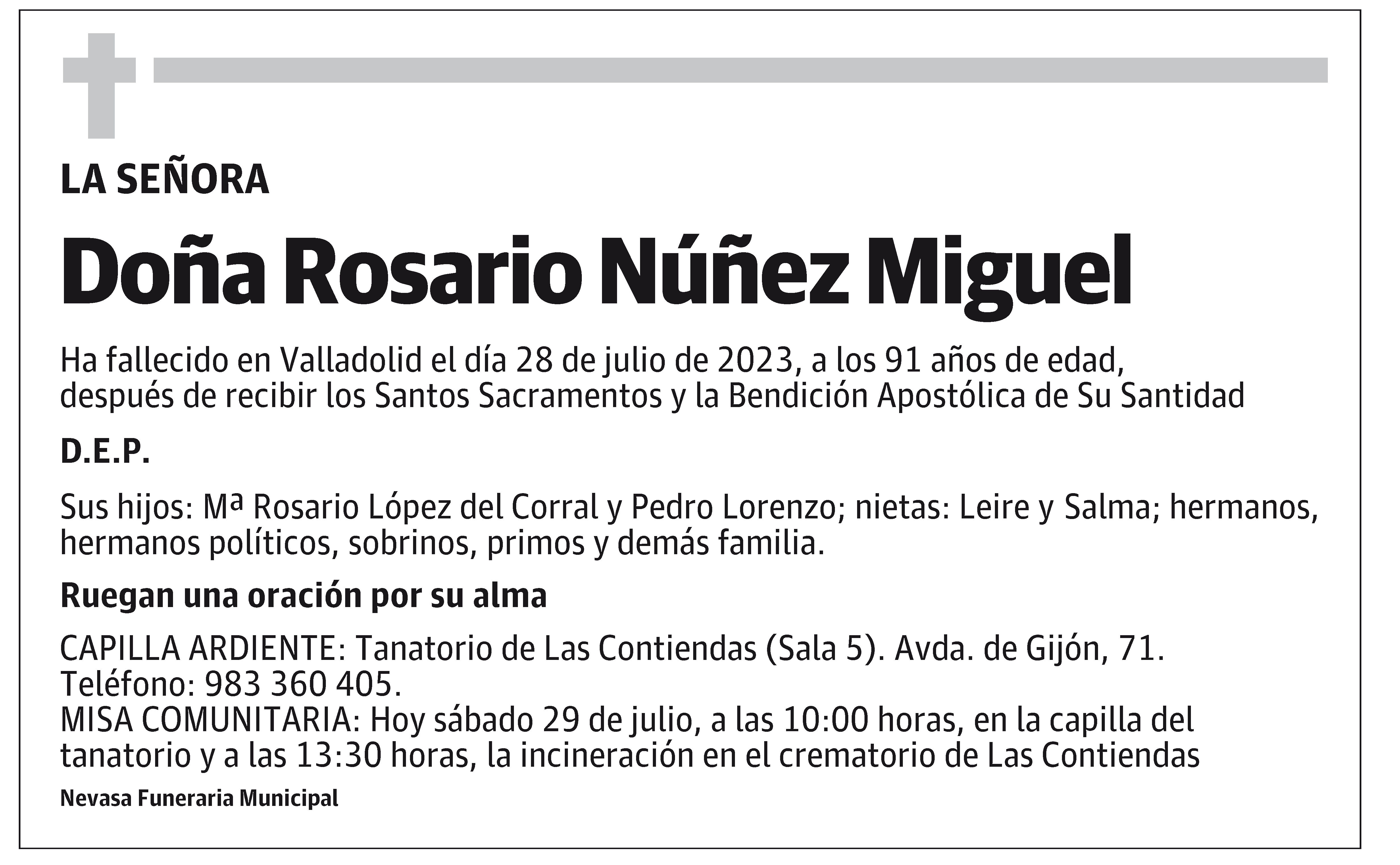 Rosario Núñez Miguel