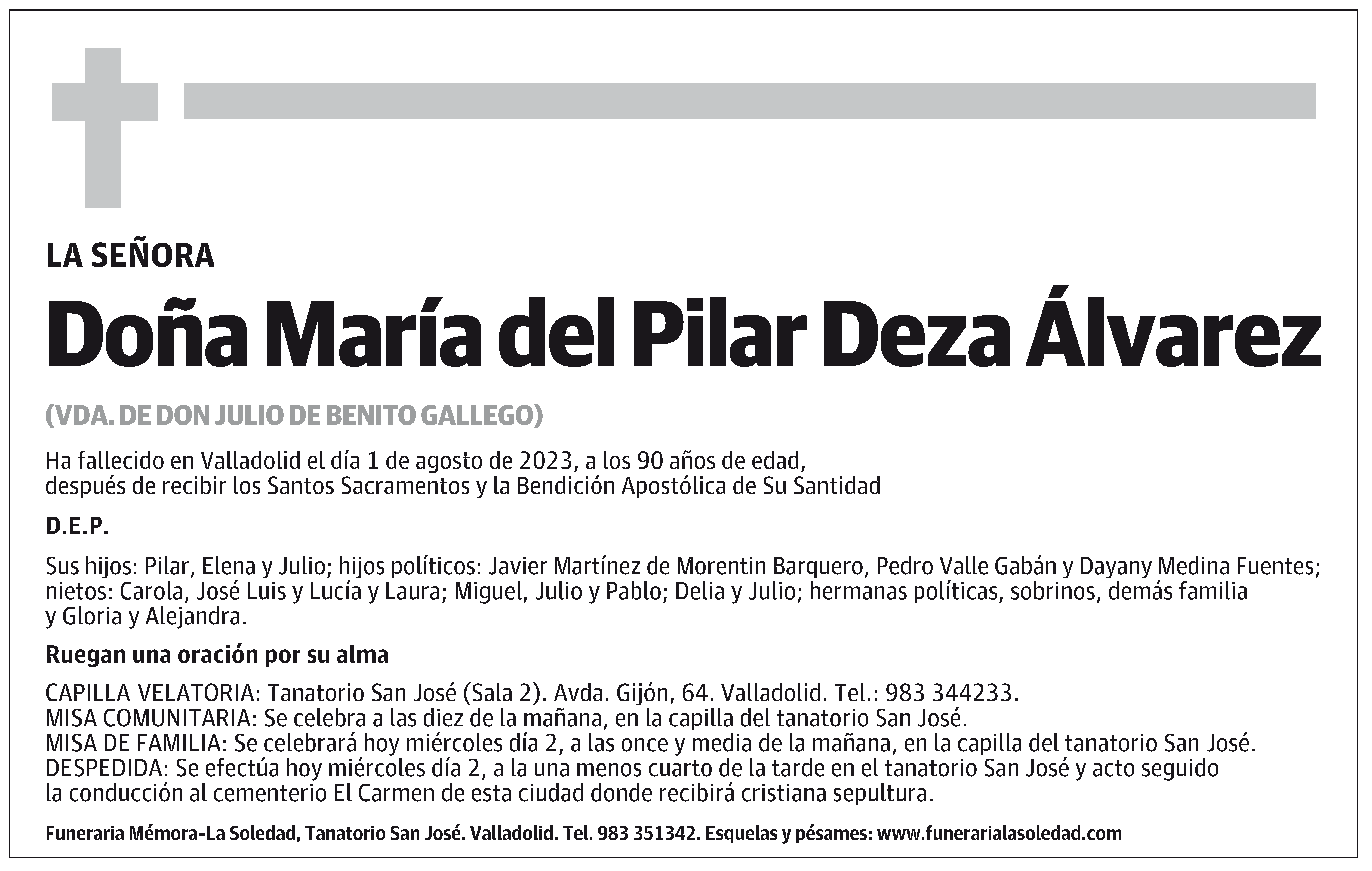 María del Pilar Deza Álvarez